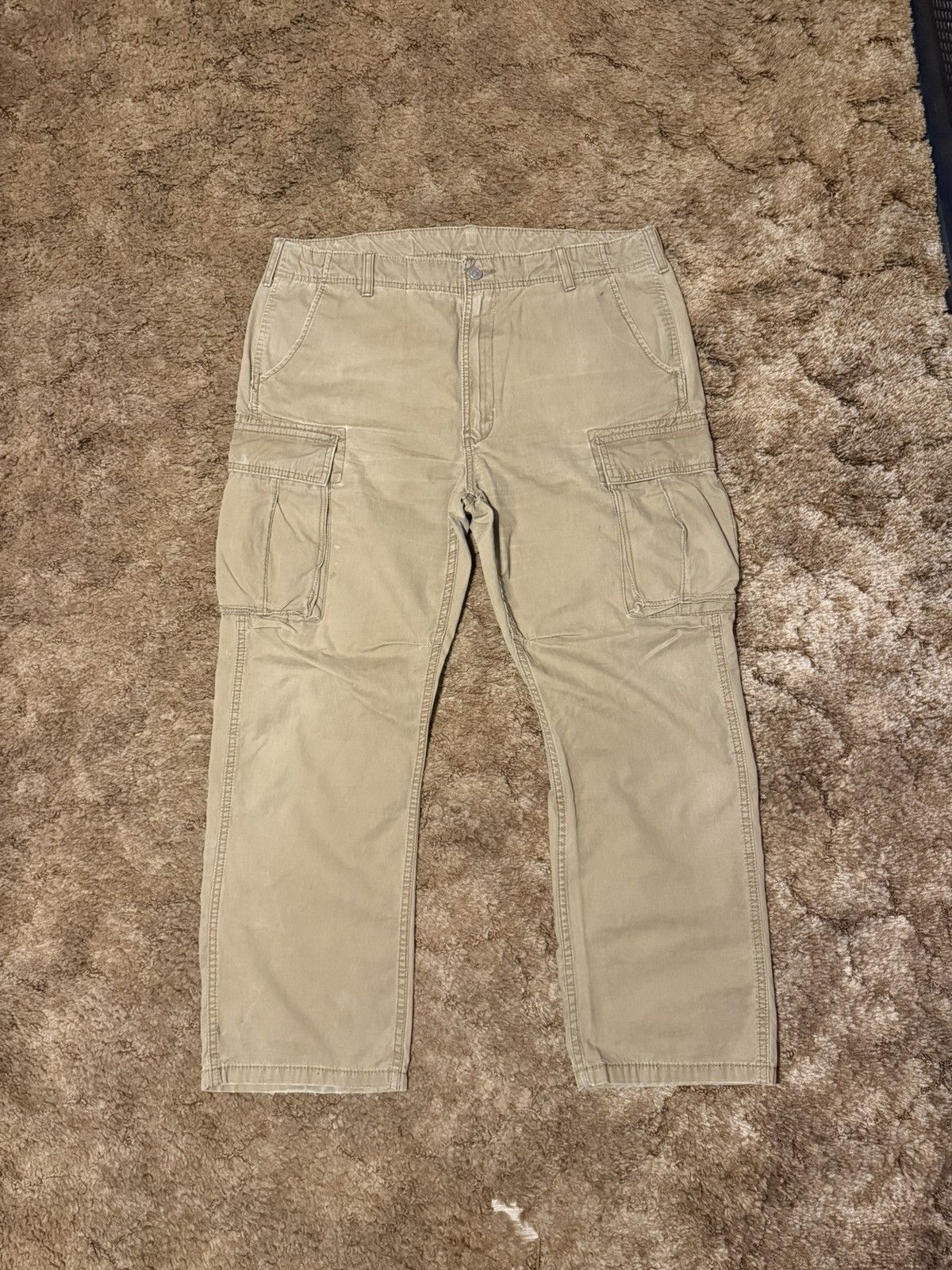 Levi's Levi's Dark Beige Multipocket Loose Fit Cargo Pants Mens 38 Size US 38 / EU 54 - 1 Thumbnail