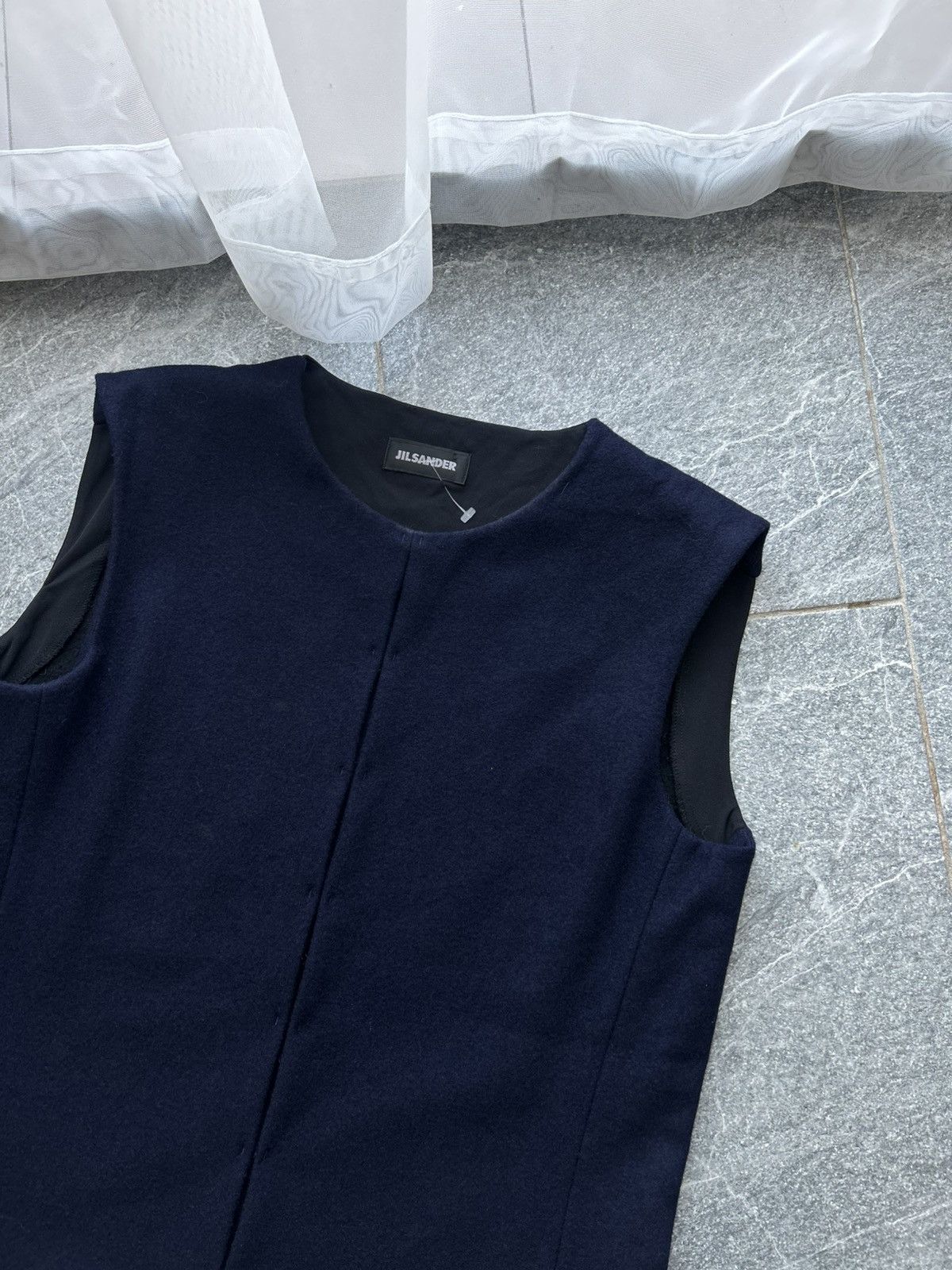 Jil Sander Vest jil sander vintage wool luxury small Size S / US 4 / IT 40 - 2 Thumbnail