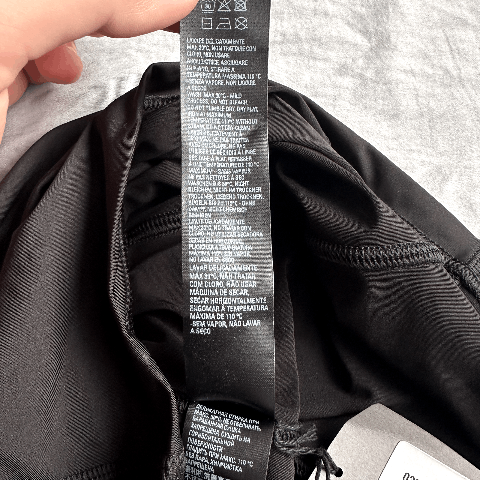 Balenciaga Balenciaga Active Wear Spandex Compression Black Shirt Size Size M / US 6-8 / IT 42-44 - 6 Thumbnail