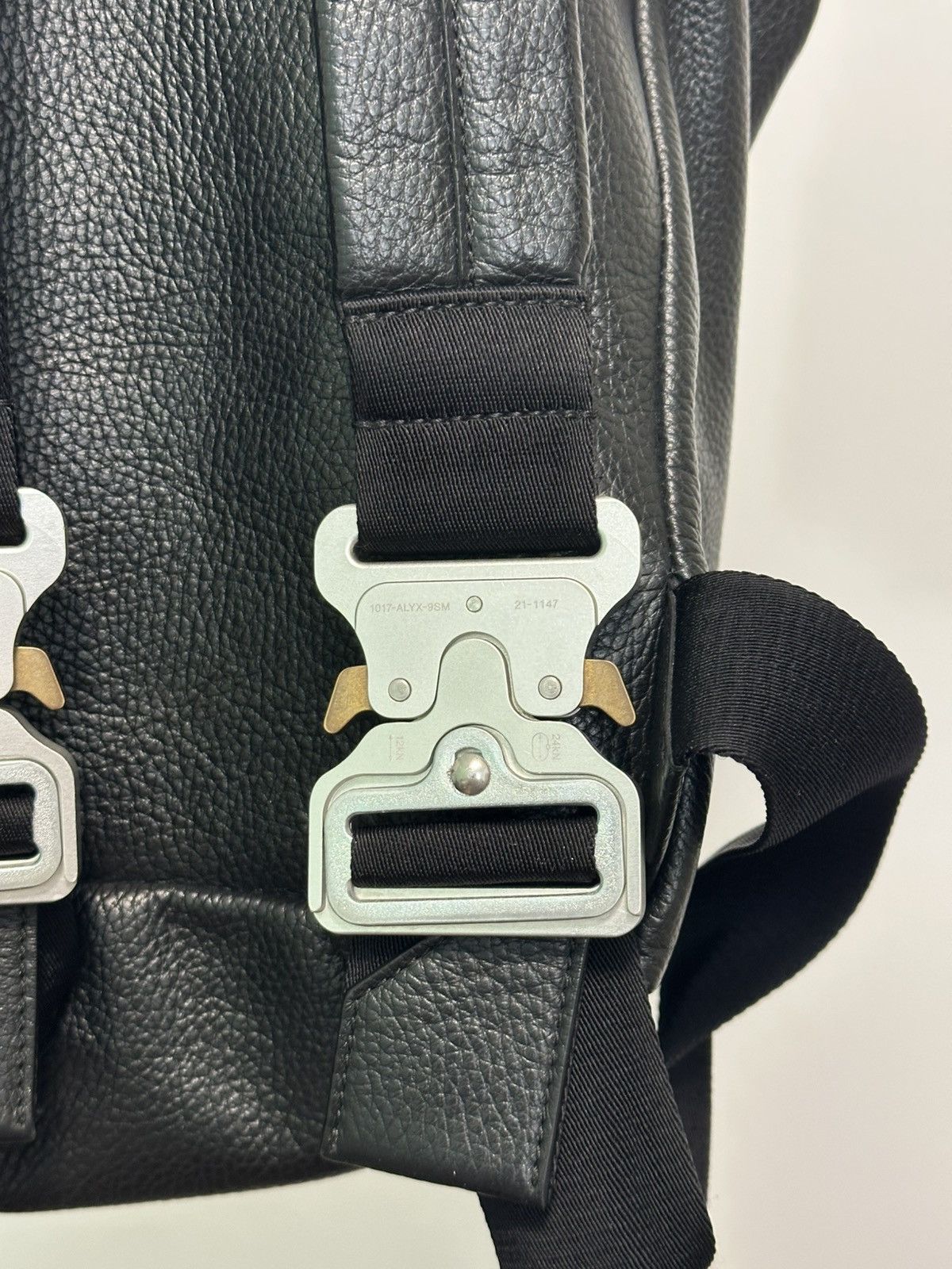1017 ALYX 9SM 1017 ALYX 9SM Tank Leather Backpack Size ONE SIZE - 4 Thumbnail
