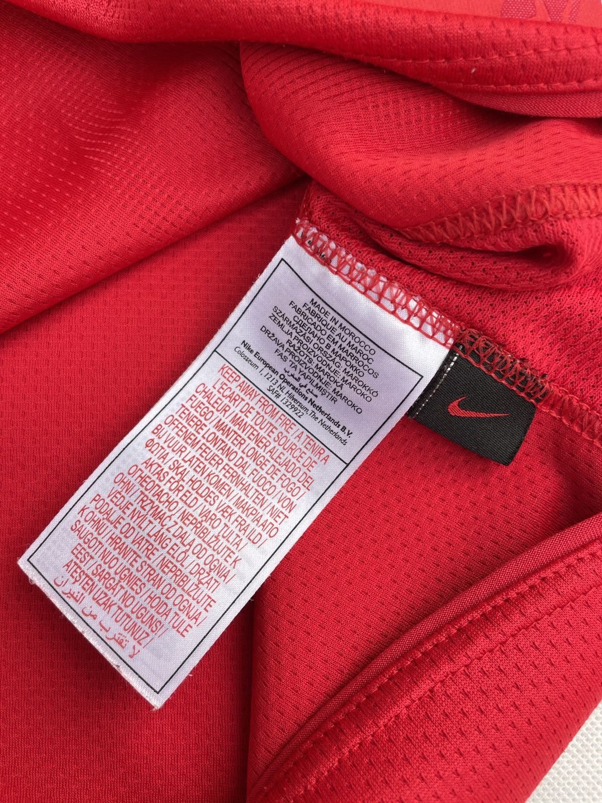 Nike Manchester United 2007/08 Home Kit Soccer Jersey