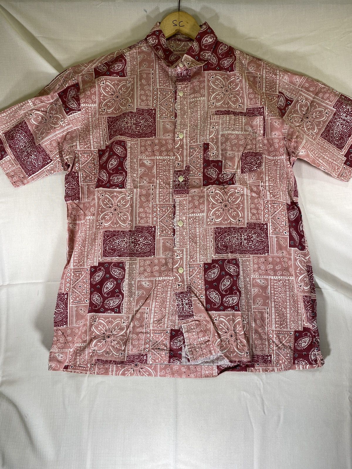 Kapital bandana patchwork cotton short sleeve shirt Size US M / EU 48-50 / 2 - 1 Thumbnail