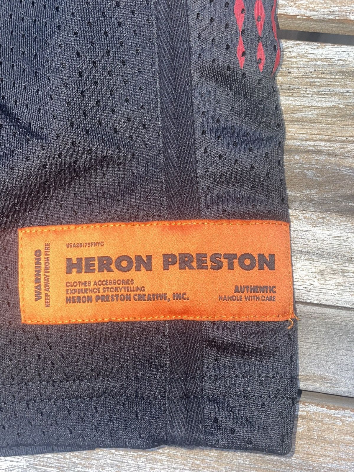 Heron Preston Heron Preston mesh racing shorts [L] Size US 34 / EU 50 - 2 Thumbnail