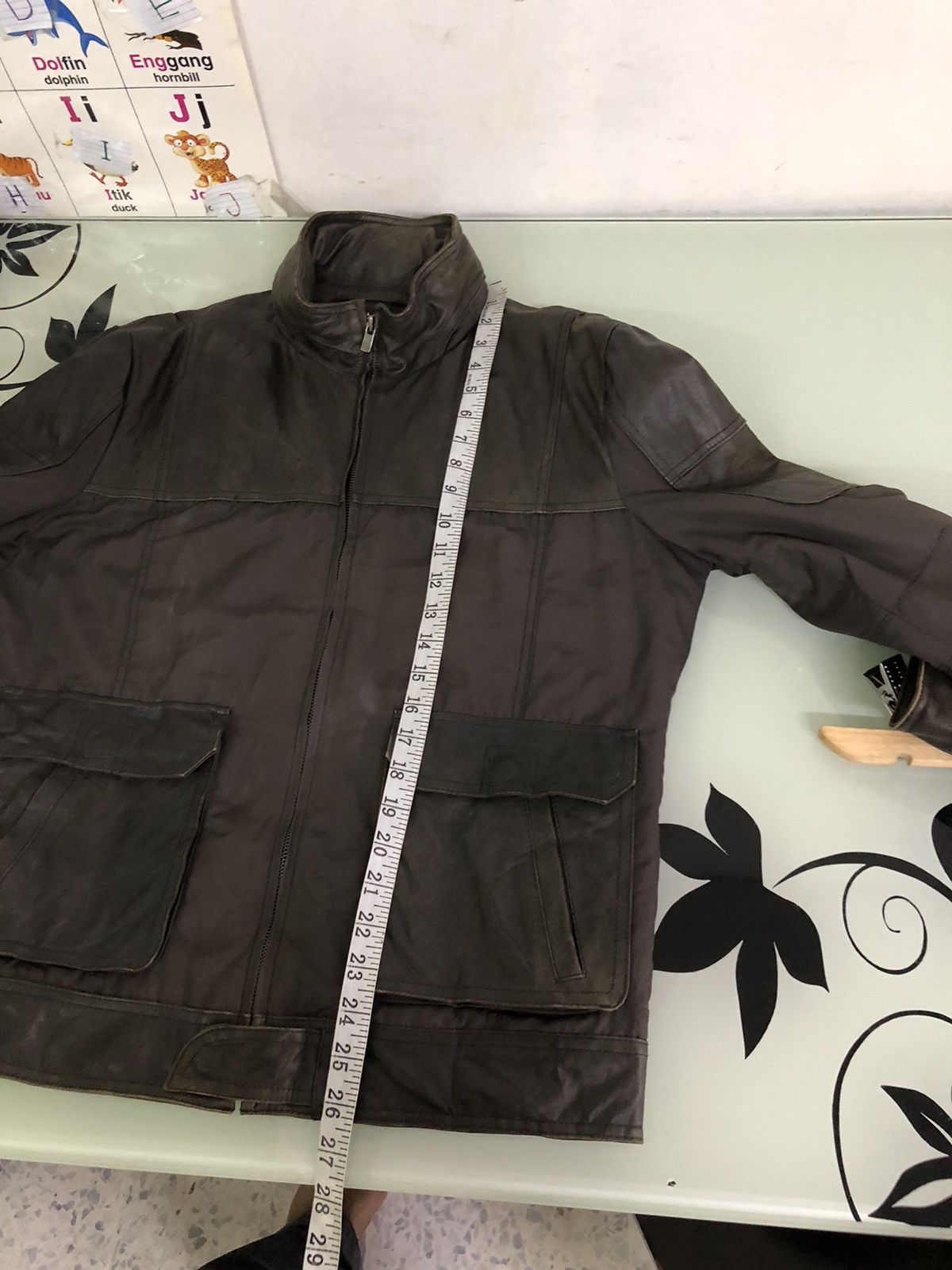 If Six Was Nine Carol Christian Poell Style ZIOSONGZIO Half Leather Jacket Size US M / EU 48-50 / 2 - 20 Thumbnail