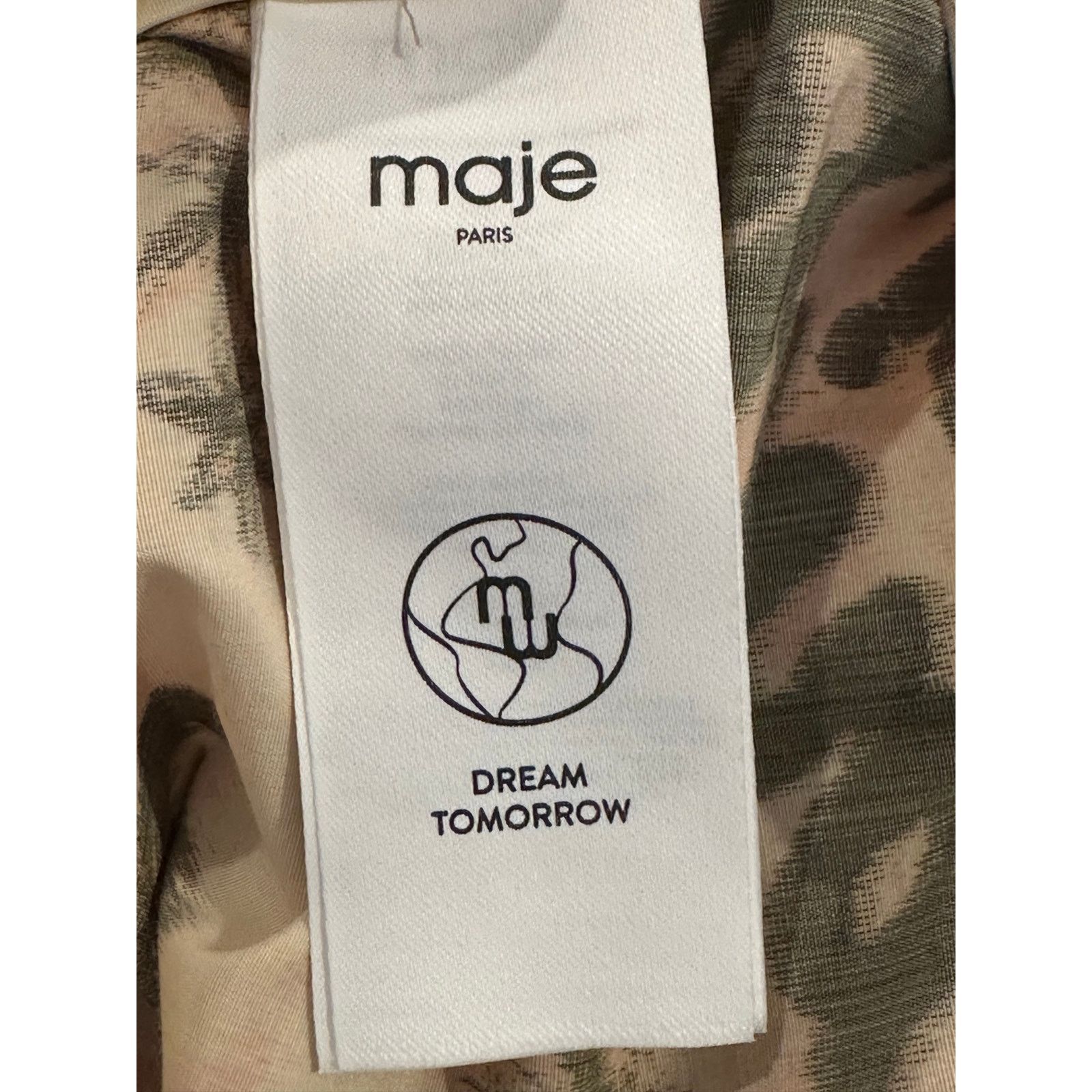 Maje Maje Palm Tree Print Jacket with hood Size 40 (L) Size L / US 10 / IT 46 - 20 Thumbnail