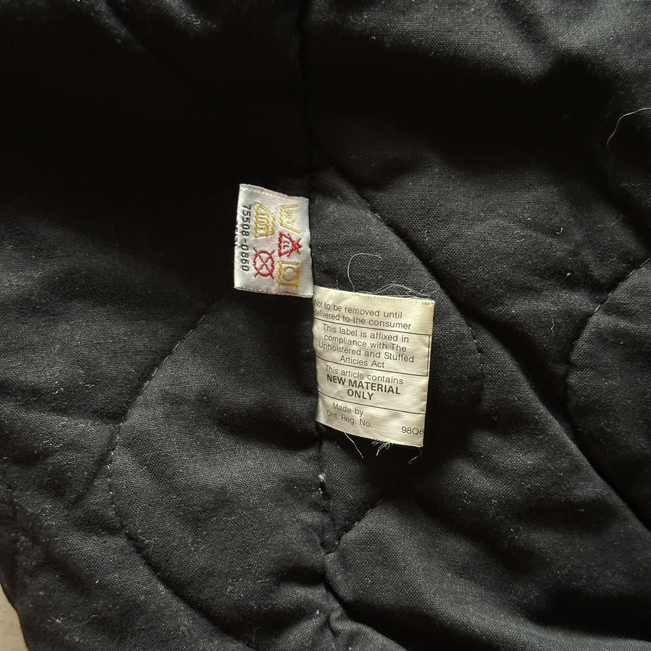 Levi's vintage 90s levis black flight bomber jacket Size US L / EU 52-54 / 3 - 8 Thumbnail