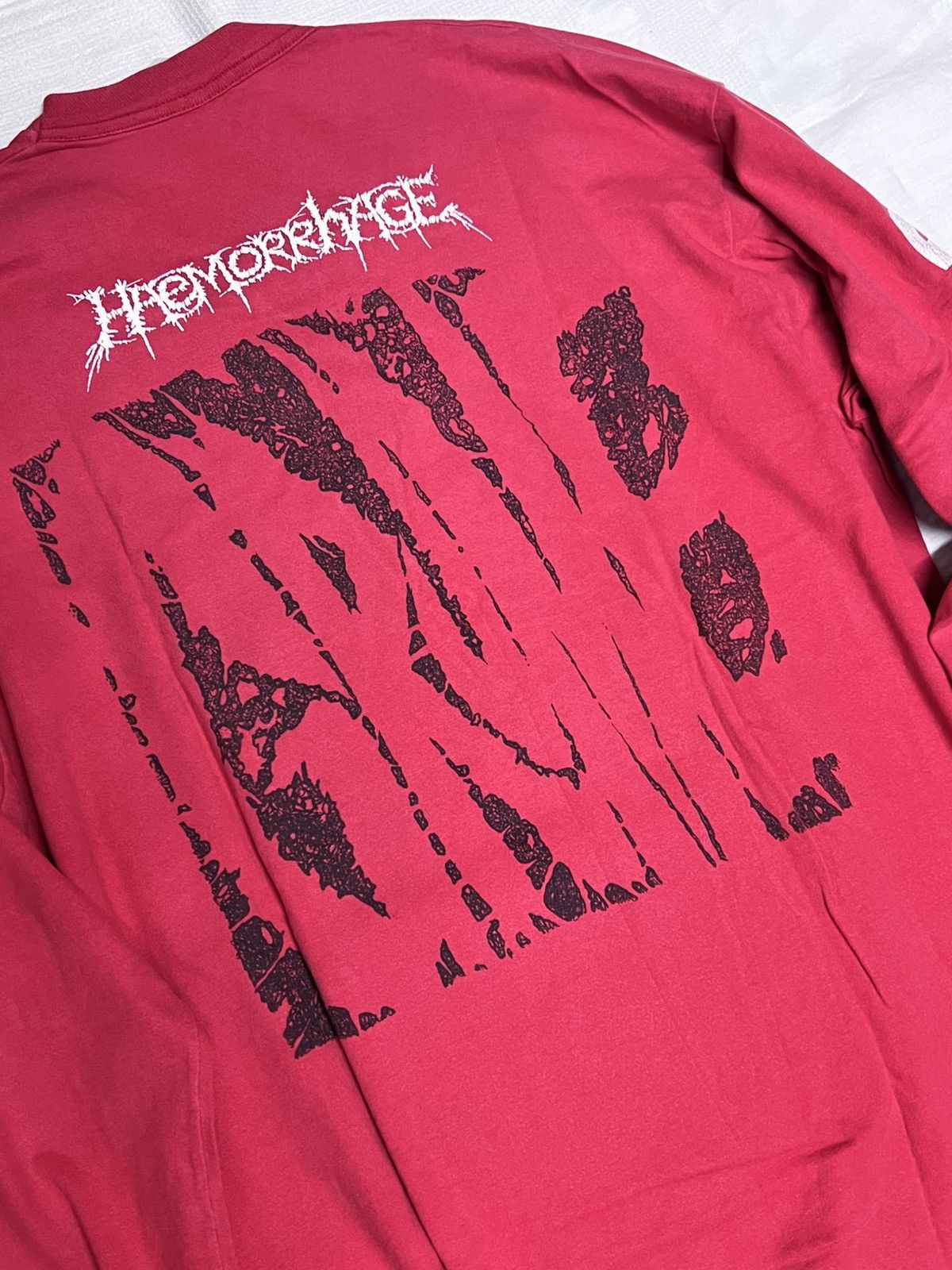 Other 🔥Hot Drops🔥 Vintage 90s Band Haemorrhage Grume T Shirt Size US XL / EU 56 / 4 - 9 Thumbnail