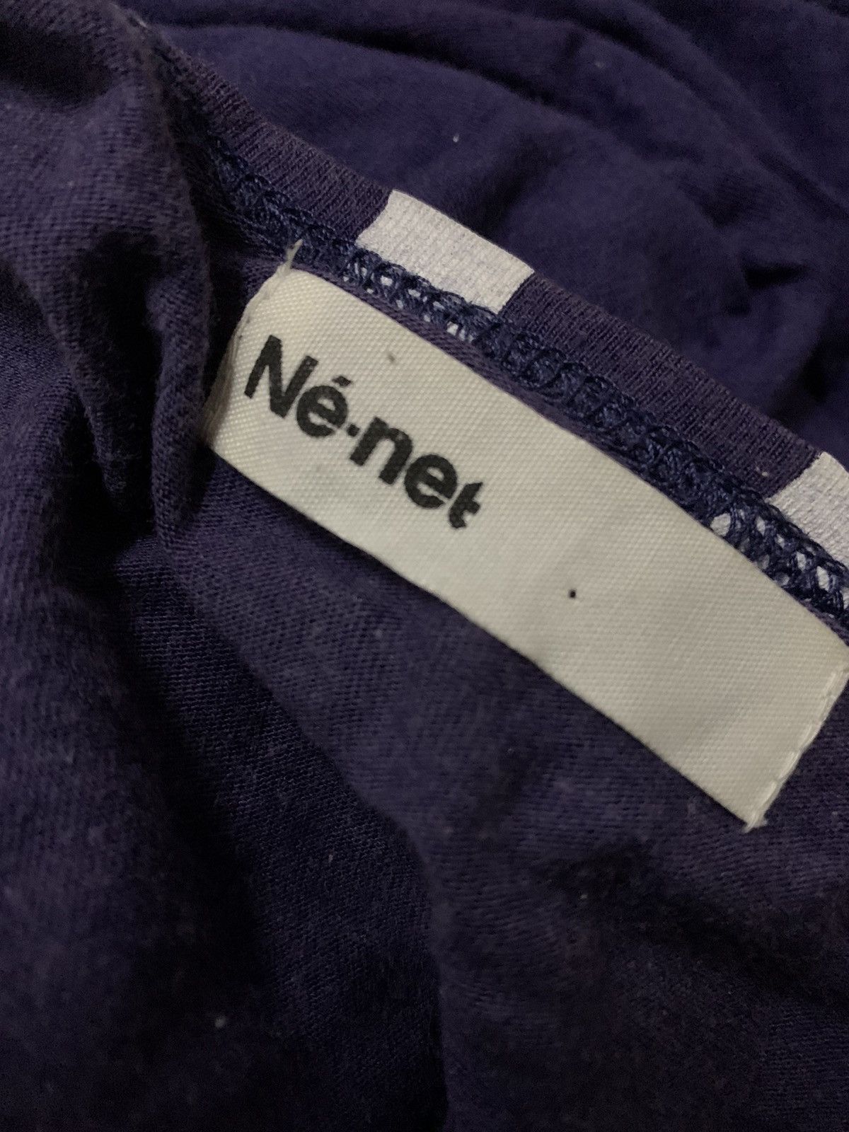 Issey Miyake × Ne-Net 💥Vtg Issey Miyake Ne Net Shirt Size ONE SIZE - 6 Thumbnail