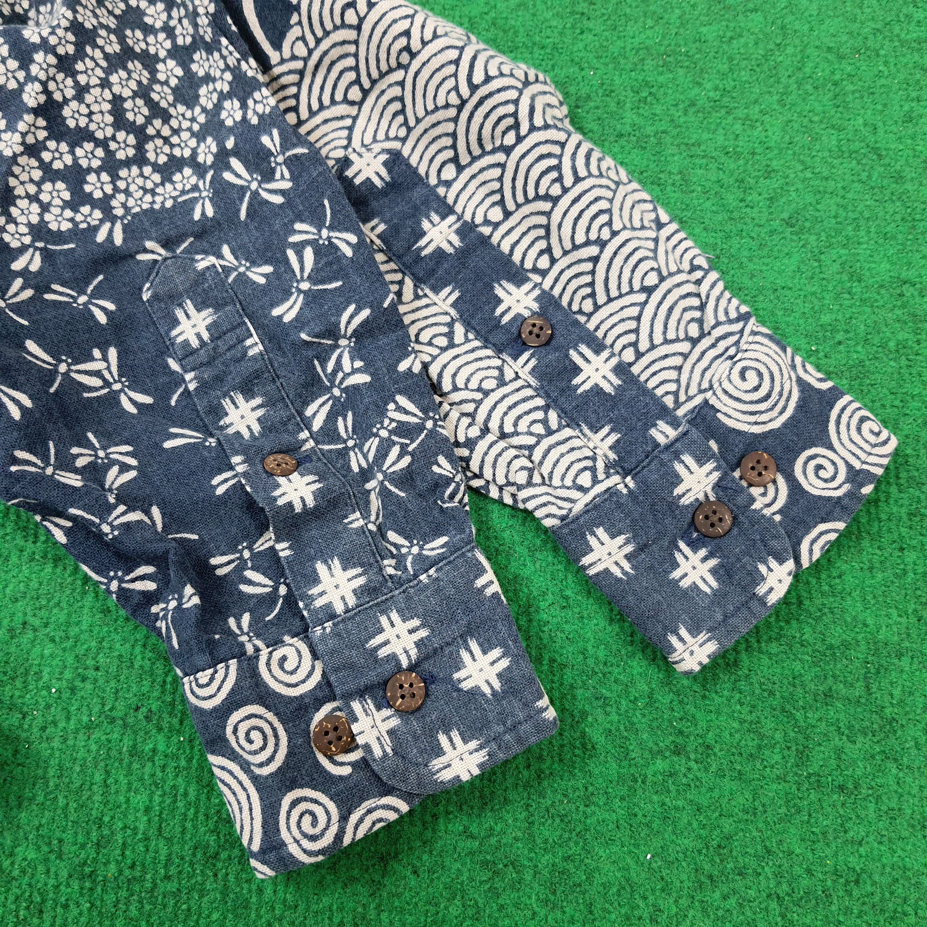 Japanese Brand × Sugar Cane × Vintage Vintage Sugar Cane Japanese Brand Button Up Shirt Size US L / EU 52-54 / 3 - 7 Thumbnail