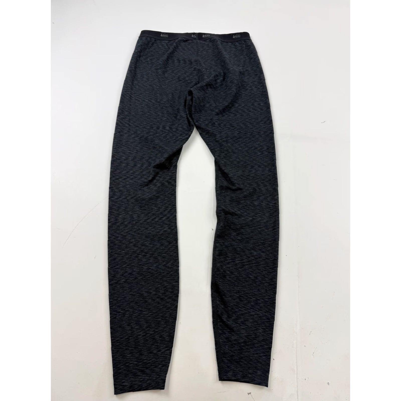 Vintage REI Co-op Leggings Womens Small Gray Ankle Base Layer Thermal Hiking Skiing Walking Activewear Skinny Elastic Waist 27.5 in Inseam Womens Small S Size 28" / US 6 / IT 42 - 6 Thumbnail