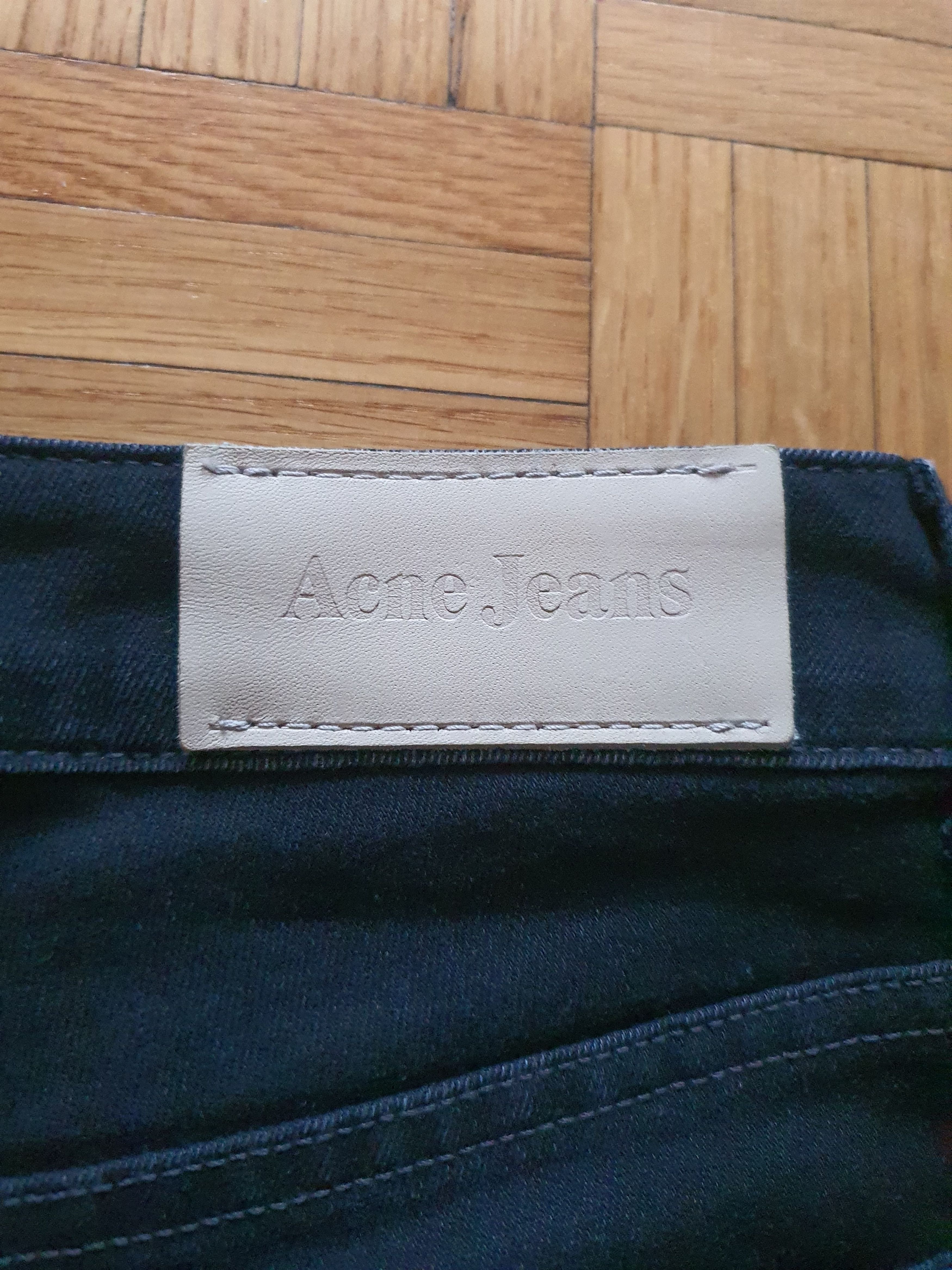 Acne Studios HEX TRIUMPH - Denim Jeans (Black) - Sz W26 L32 (26x32) Size 26" / US 2 / IT 38 - 9 Thumbnail