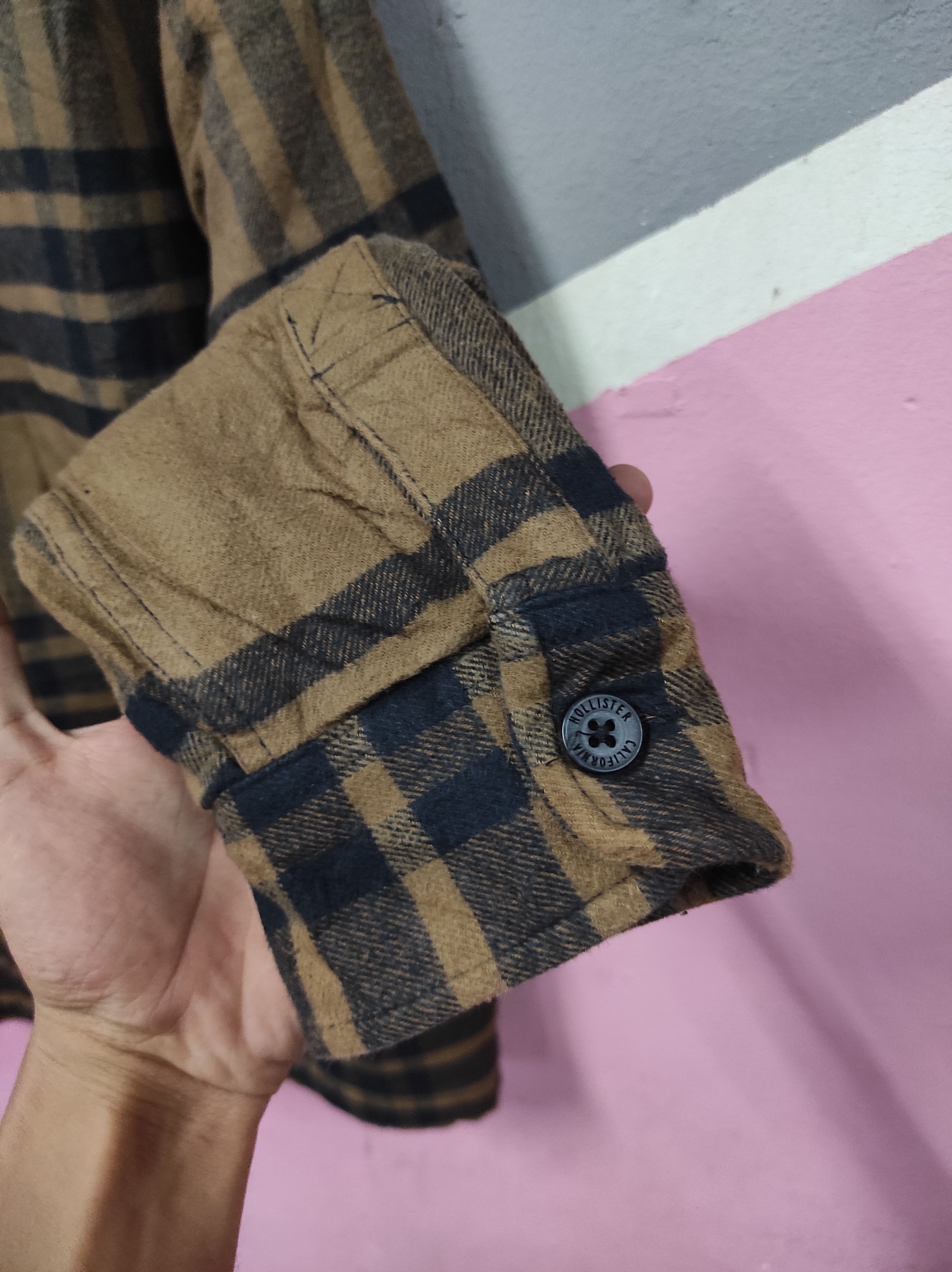 Hollister HOLLISTER DOUBLE POCKET FLANNEL HEAVY JACKET Size US S / EU 44-46 / 1 - 7 Thumbnail