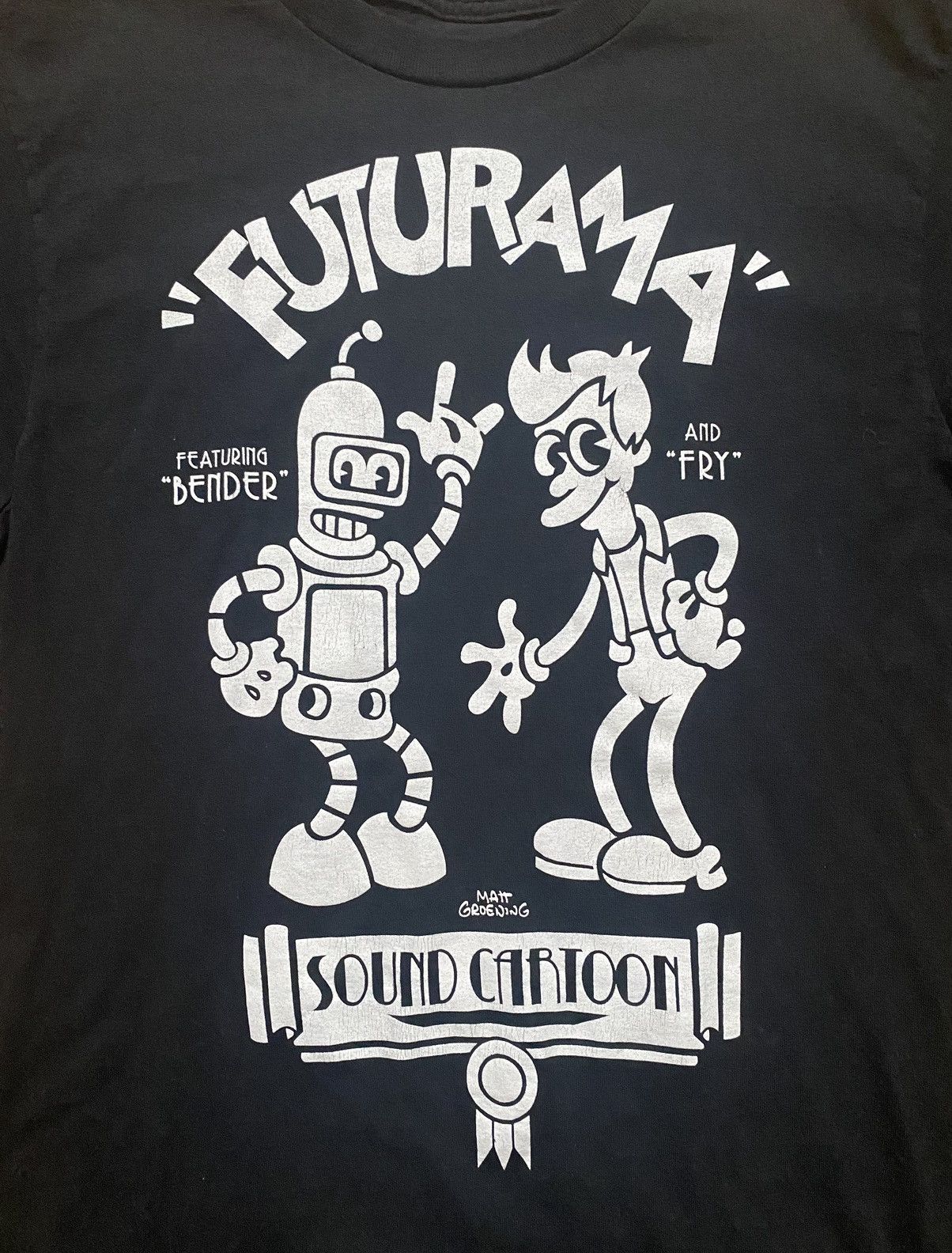 Vintage Vintage Futurama 2012 T-Shirt sound cartoon Size US M / EU 48-50 / 2 - 2 Thumbnail