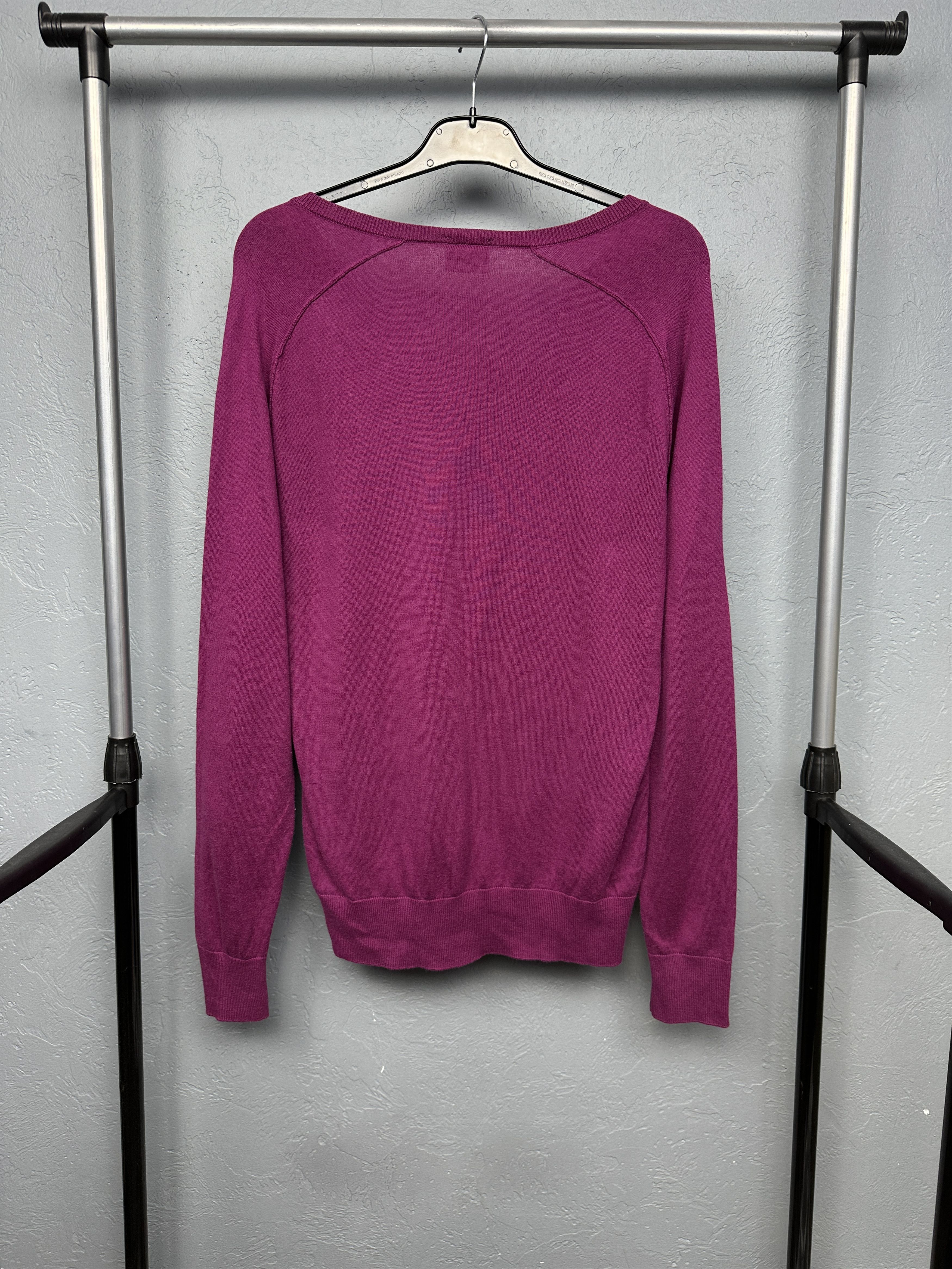 Lacoste Lacoste Vintage Mens V-Neck Sweater Size US M / EU 48-50 / 2 - 6 Thumbnail