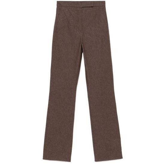 Max Mara MAX MARA Women Pants GALIZIA 742 002 BROWN Size 26" / US 2 / IT 38 - 1 Thumbnail