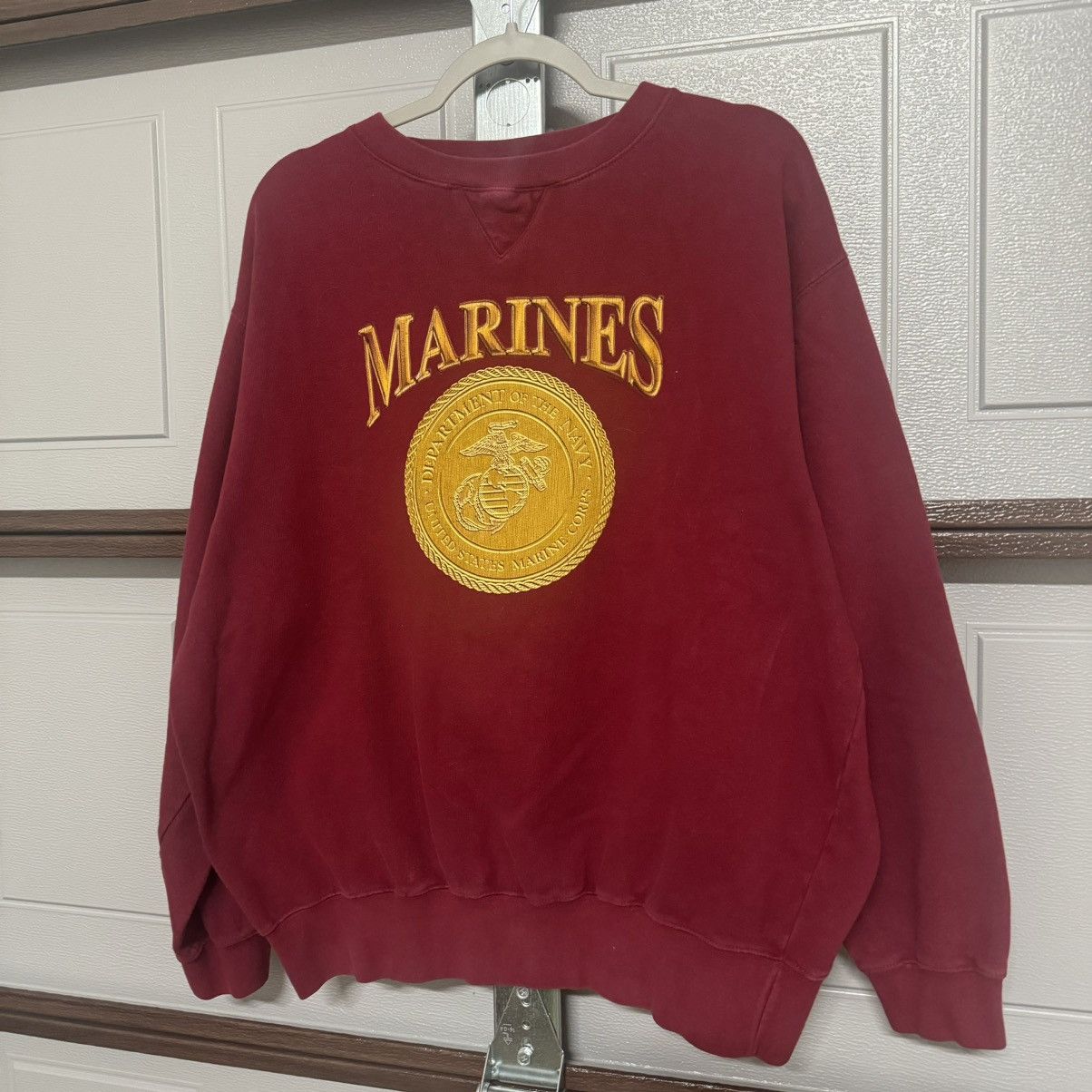 Vintage Vintage 90s Marine Corps Military Crewneck L Size US L / EU 52-54 / 3 - 1 Thumbnail
