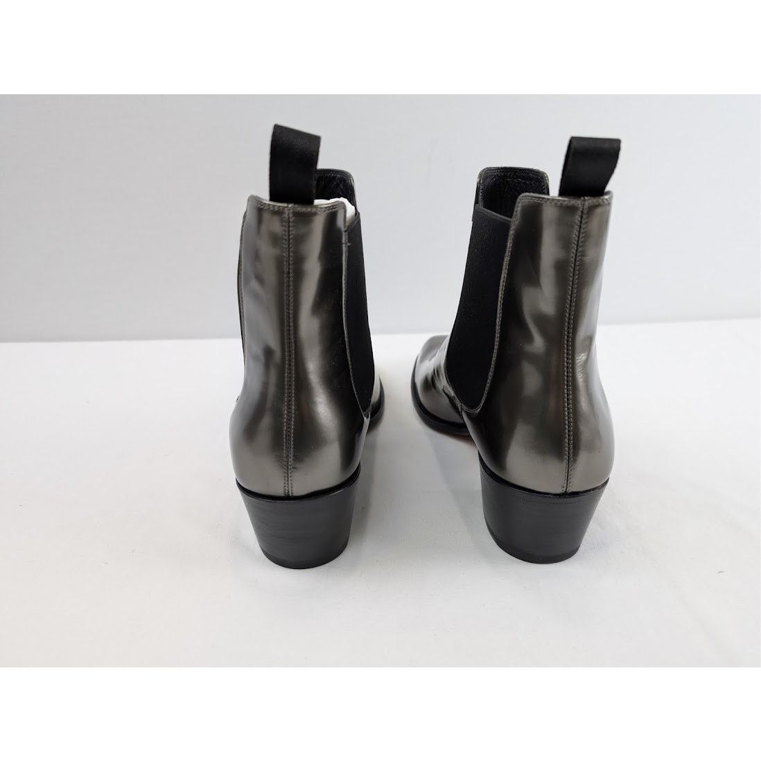 Tom Ford o1rshd1 Q:2 / Men's Chelsea Boots in Shinny Green Size US 10 / EU 43 - 10 Thumbnail