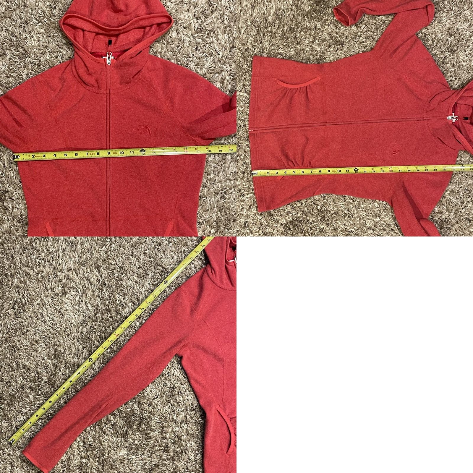 The North Face The North Face Womens Softshell Jacket TKA 100 Fleece Zip-Up Hoodie Pink Small Size S / US 4 / IT 40 - 9 Thumbnail