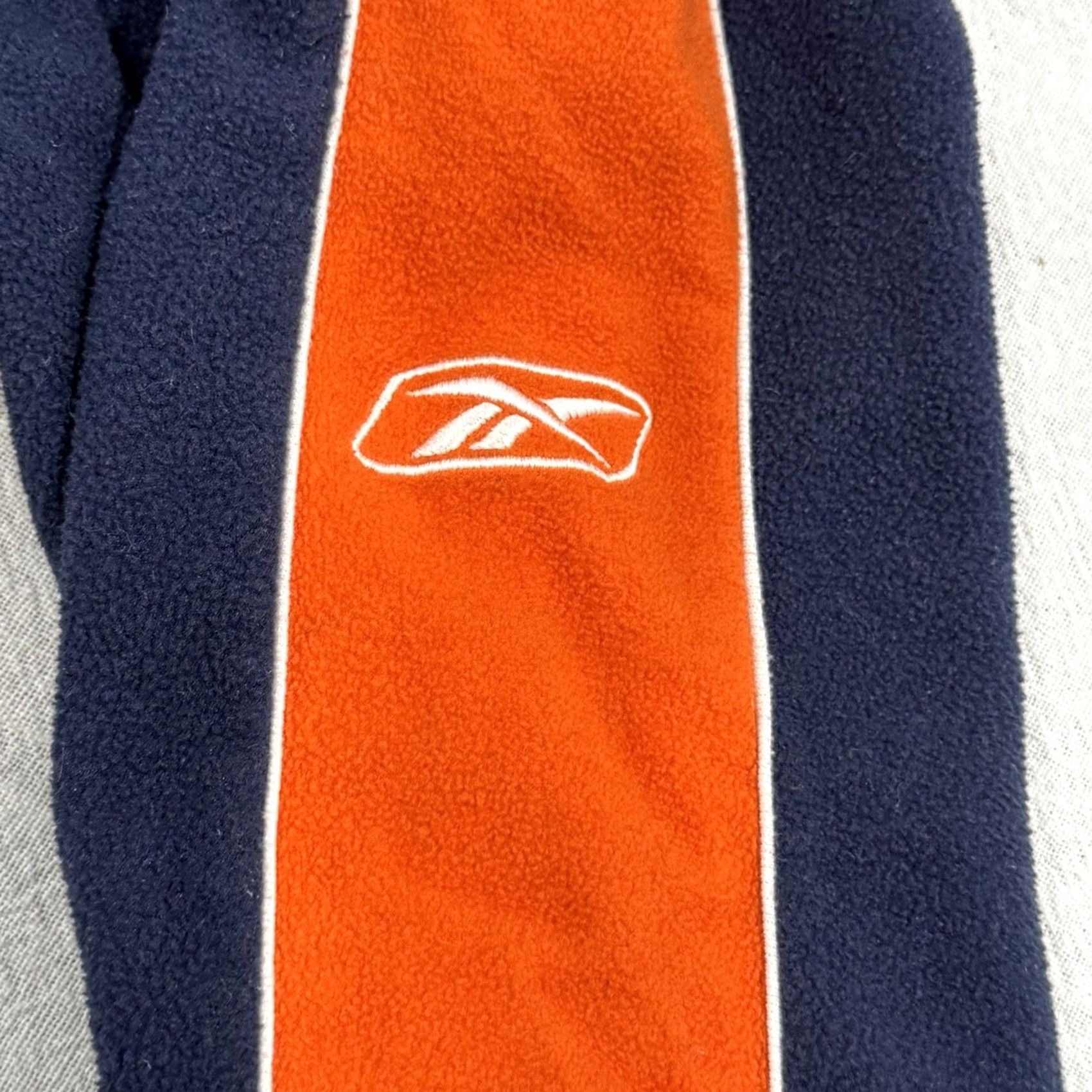 Reebok VINTAGE Reebok Denver Broncos Sweatshirt Pullover 1/4 Zip Fleece Men’s XL Blue Size US XL / EU 56 / 4 - 6 Thumbnail