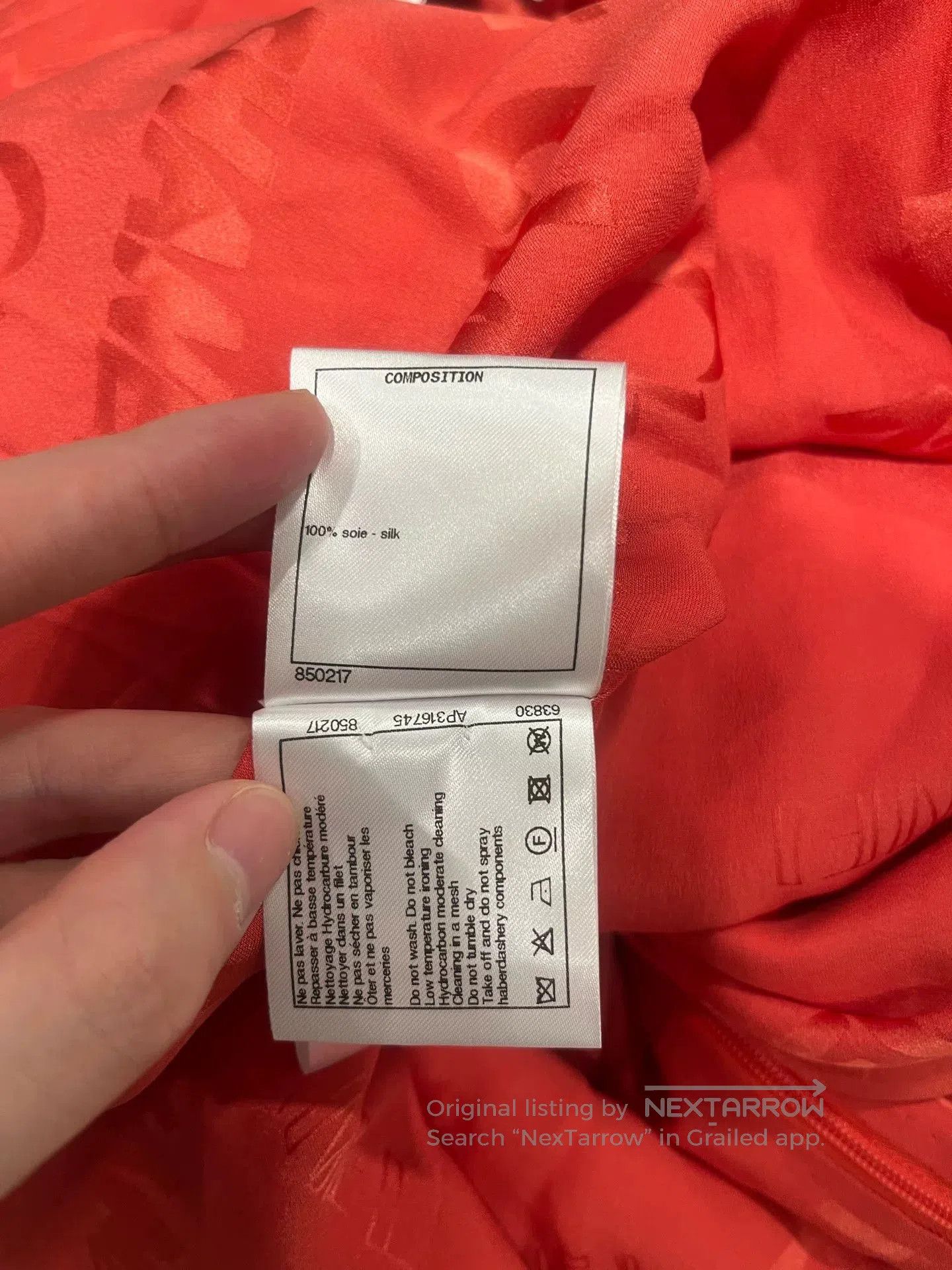 Chanel Chanel 22P Watermelon Red Silk Dress. Size US M / EU 48-50 / 2 - 6 Thumbnail