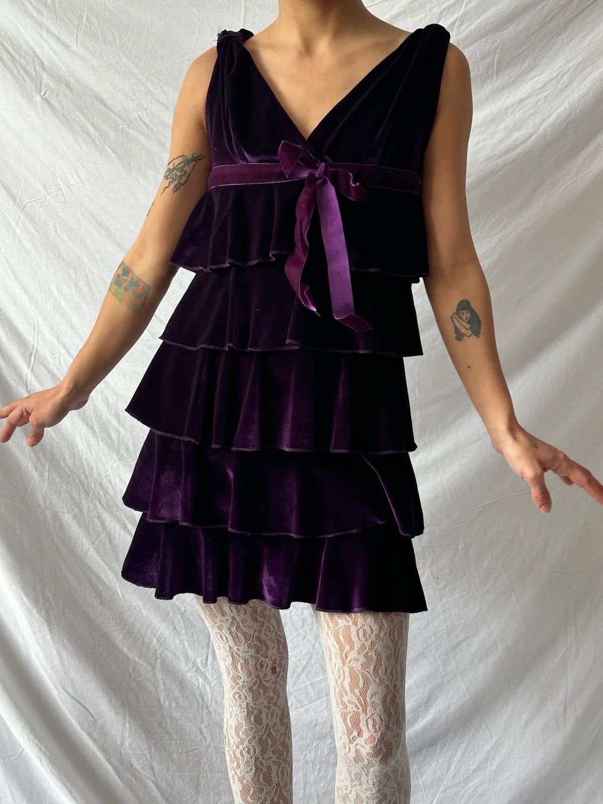 Vintage Tuvanam dress Size S / US 4 / IT 40 - 2 Thumbnail