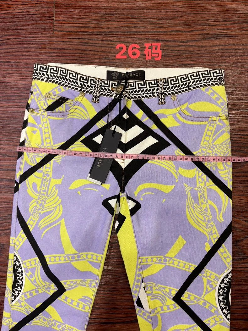 Versace Versace Trousers with geometric patterns Size US 26 / EU 42 - 3 Thumbnail