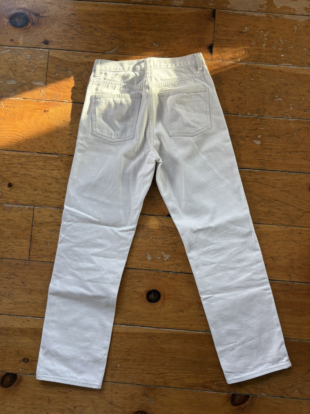 Lemaire × Uniqlo Uniqlo U Lemaire White Straight Denim Size US 26 / EU 42 - 3 Thumbnail