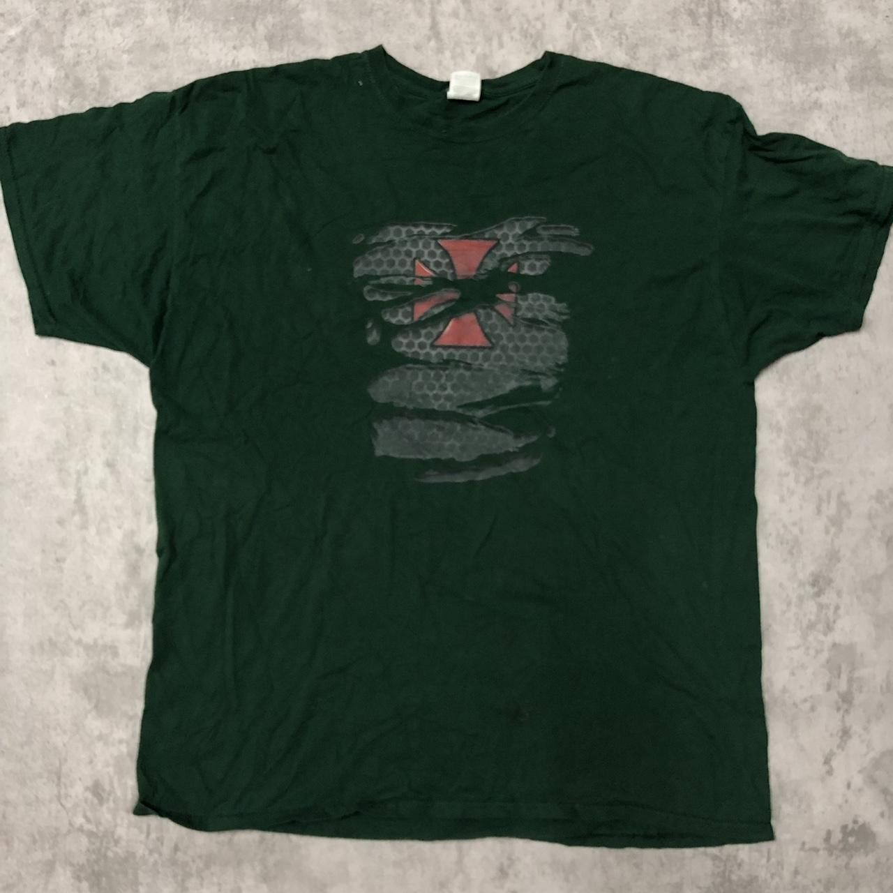 Other Black and red Iron Cross T-shirt #goth #grunge Size US XXL / EU 58 / 5 - 1 Thumbnail
