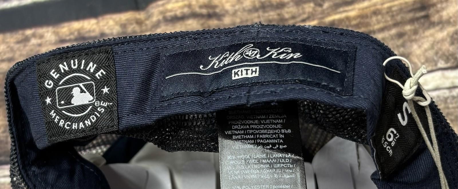 Kith Kith Yankees '47 Wool Trucker Fitted Cap Franchi Small 6 7/8 Size ONE SIZE - 8 Thumbnail