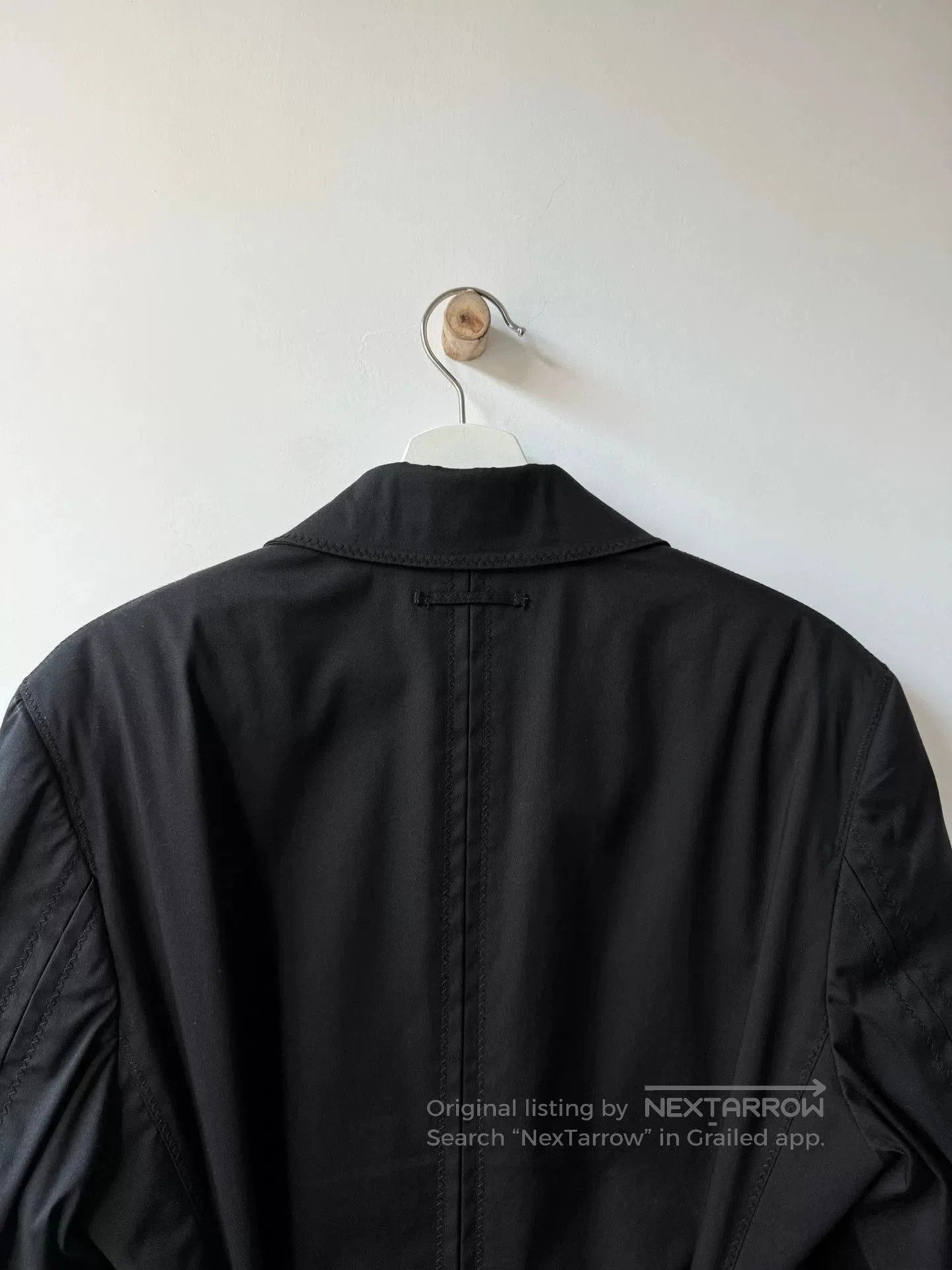 Jean Paul Gaultier Jean Paul Gaultier Black Trench Coat. Size US L / EU 52-54 / 3 - 5 Thumbnail