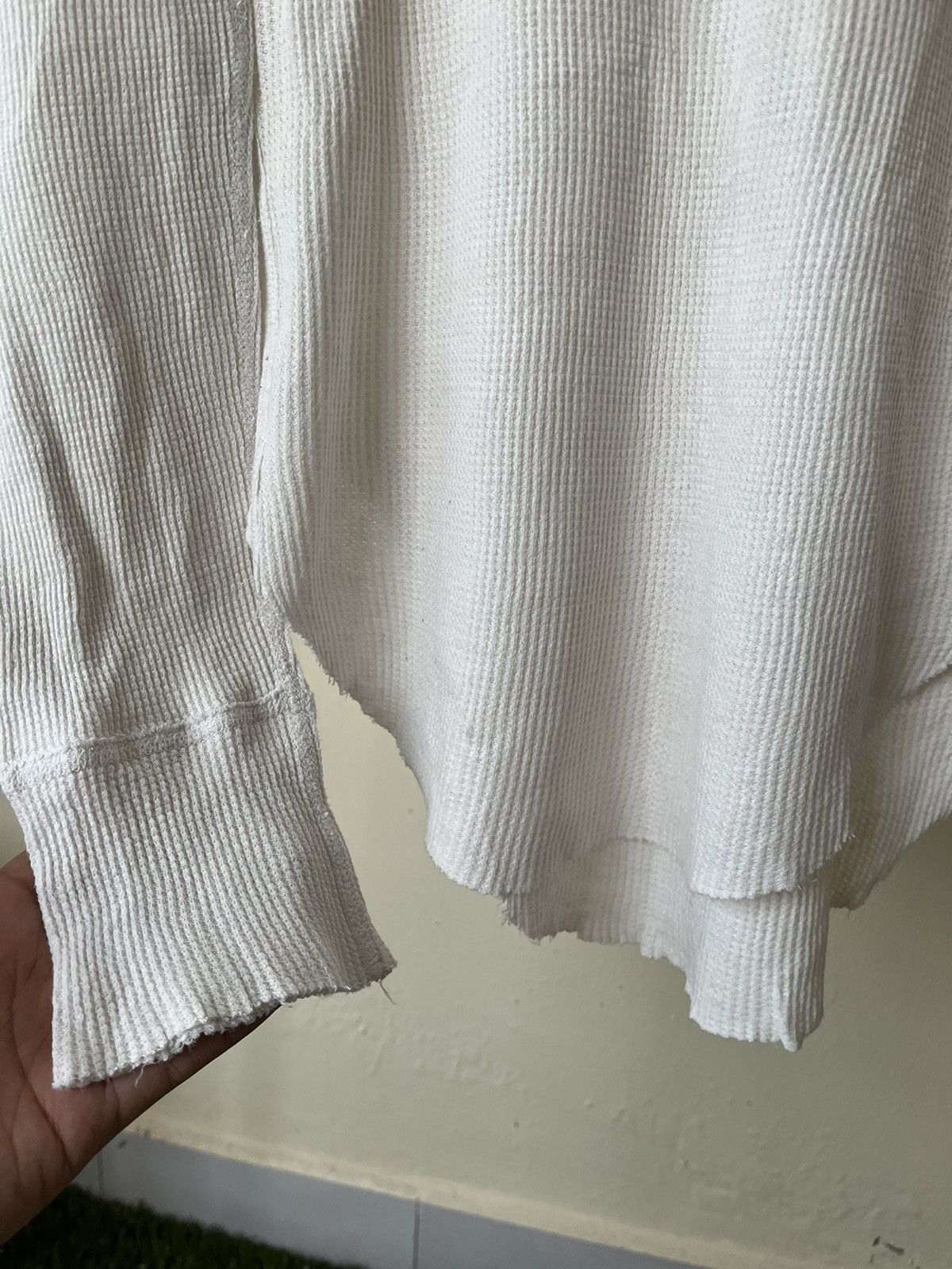 Nonnative Nonnative Waffle Thermal Asymmetrical Unisex Shirt Size S / US 4 / IT 40 - 5 Thumbnail