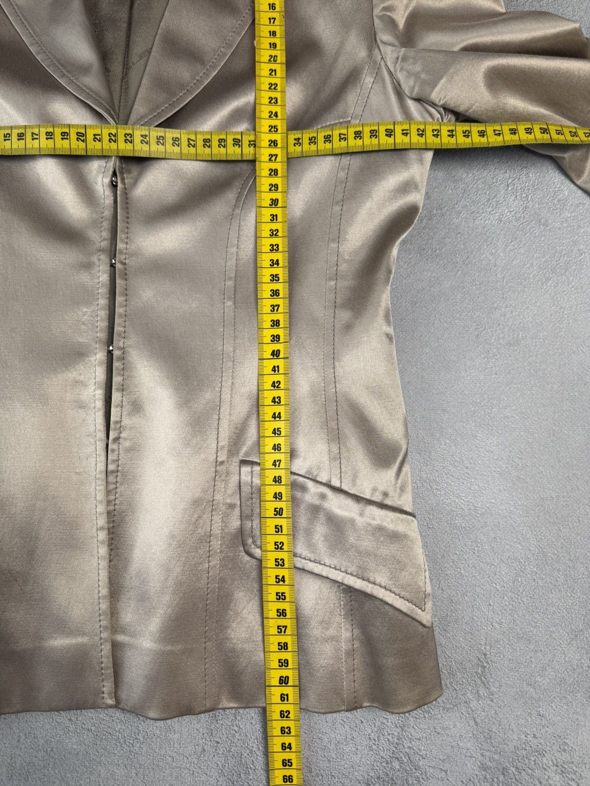 Mugler Vintage MUGLER Acetate Cotton Tailored Corseted Blazer Size M / US 6-8 / IT 42-44 - 13 Thumbnail