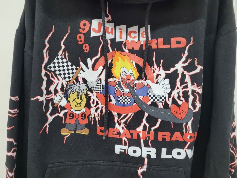 Juice wrld death outlet race for love hoodie