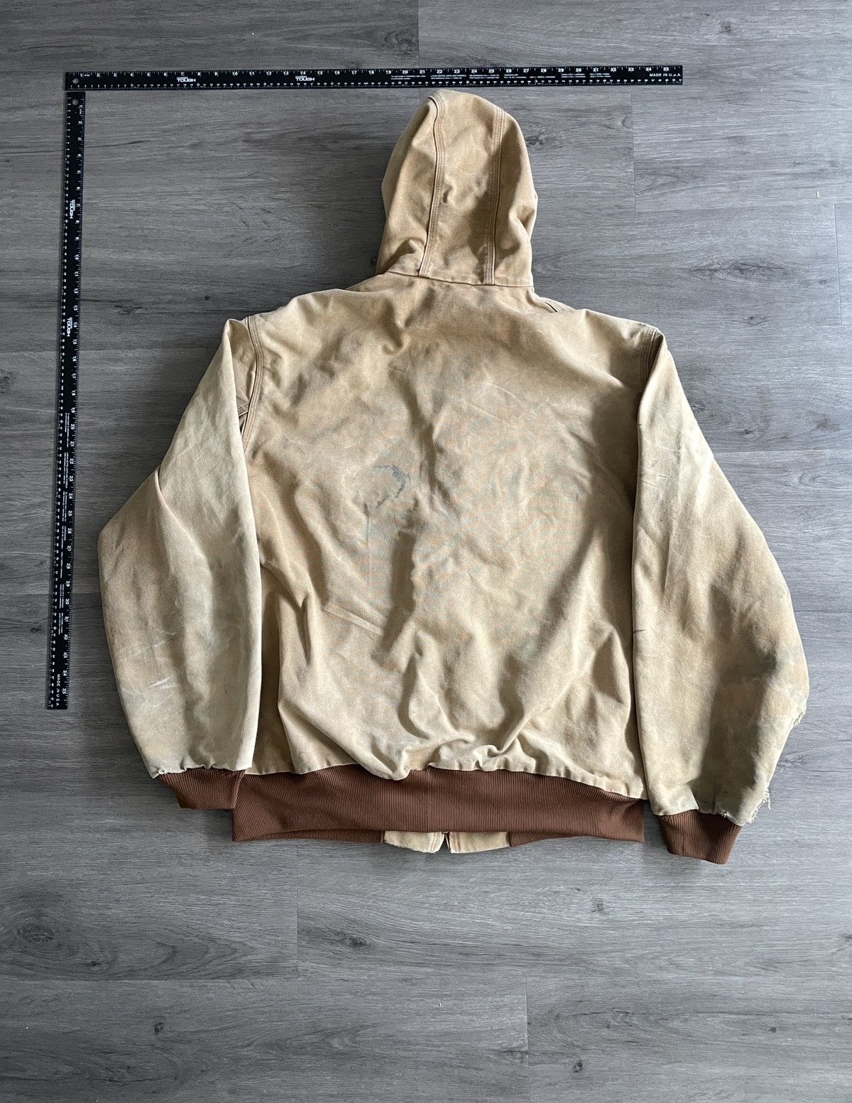Carhartt Vintage Carhartt USA “Union Workwear” J131 Hoodie (Sz.XXL) Size US XXL / EU 58 / 5 - 4 Thumbnail