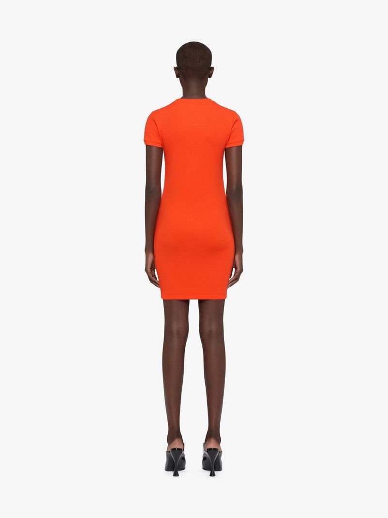 Givenchy o1n1vont0326 Dress in Orange Size M / US 6-8 / IT 42-44 - 3 Thumbnail