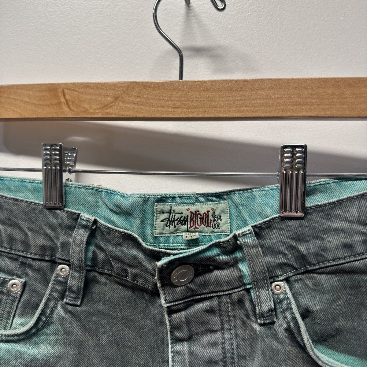 Stussy Stussy Spray Dye Big Ol Jean Shorts Size US 28 / EU 44 - 6 Thumbnail
