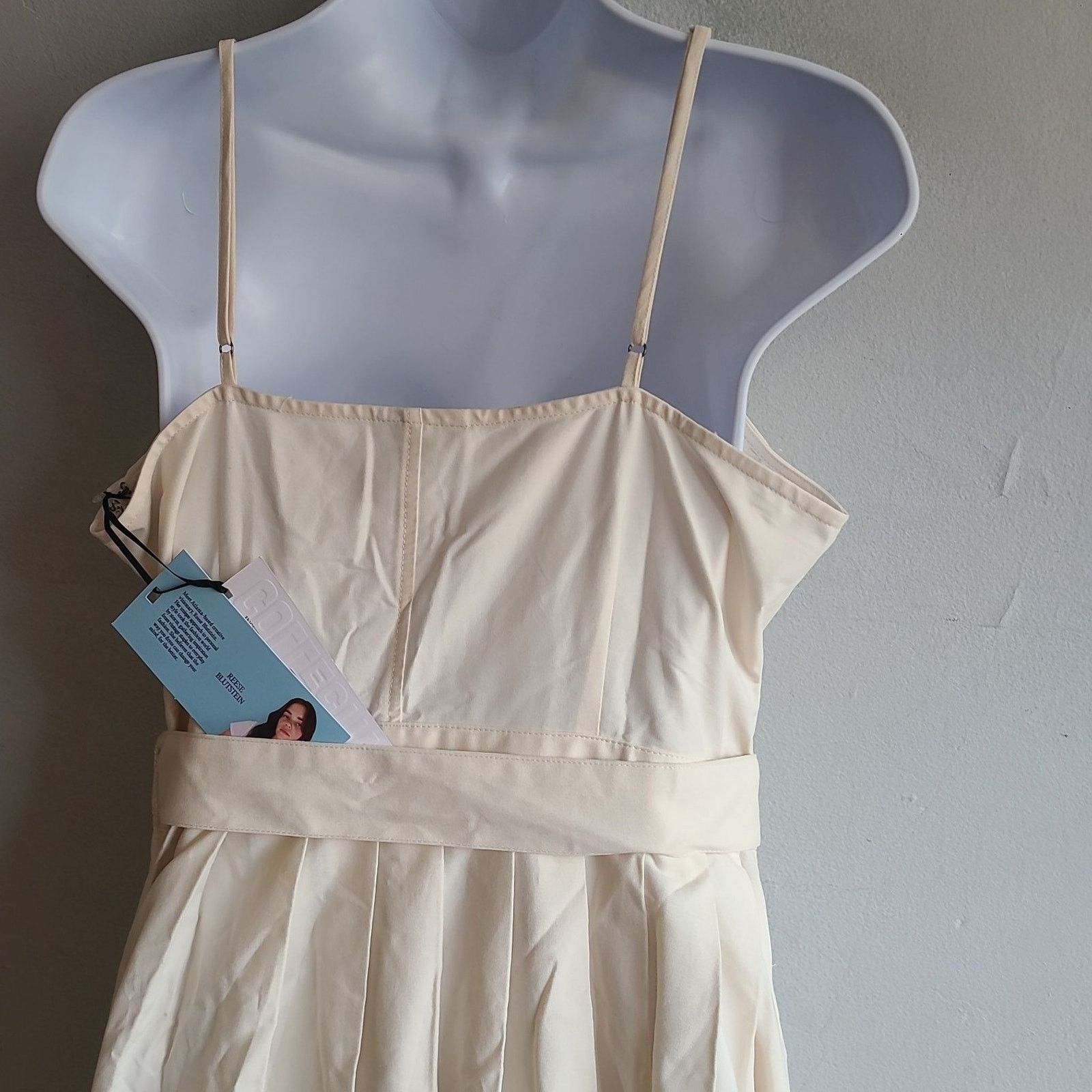 Other NEW women's 10 medium beige tank top maxi dress Size M / US 6-8 / IT 42-44 - 7 Thumbnail