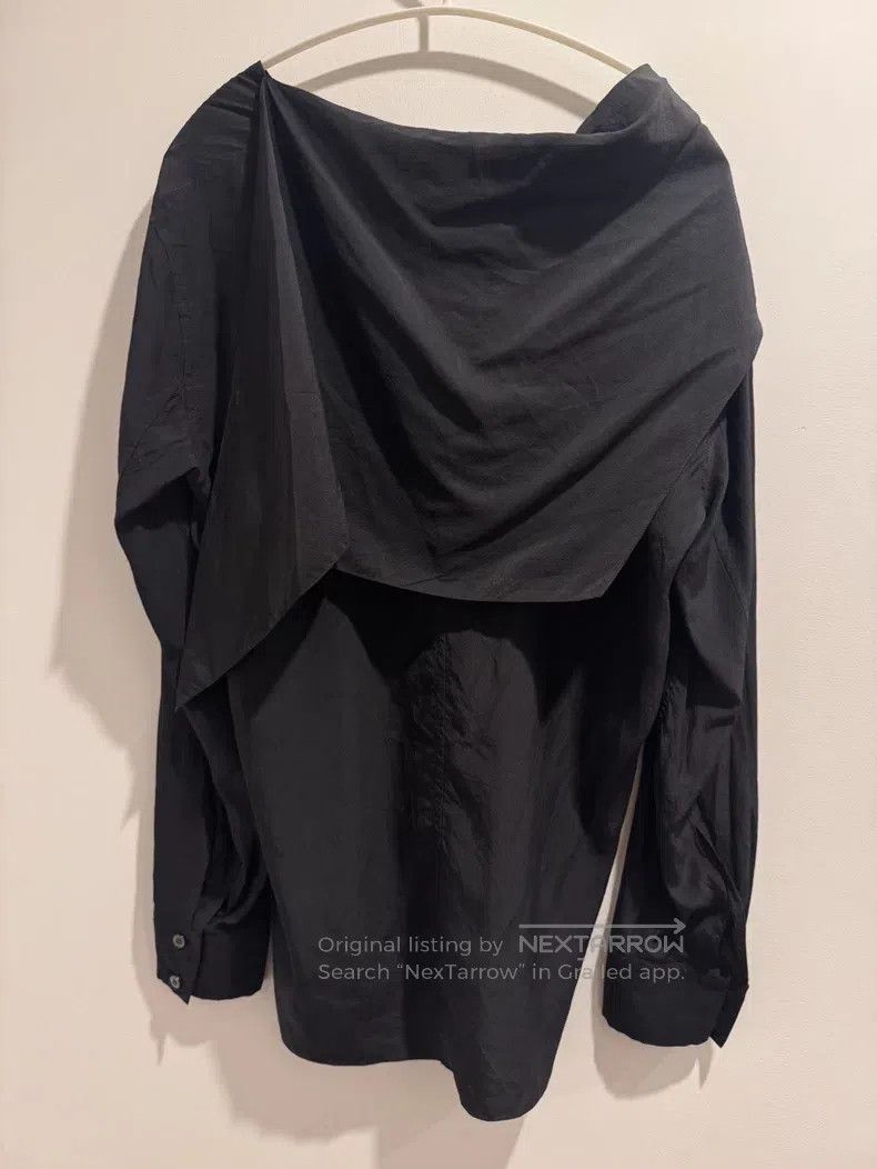 Hermes Hermes Black top, mulberry silk fabric Size XS / US 0-2 / IT 36-38 - 4 Thumbnail