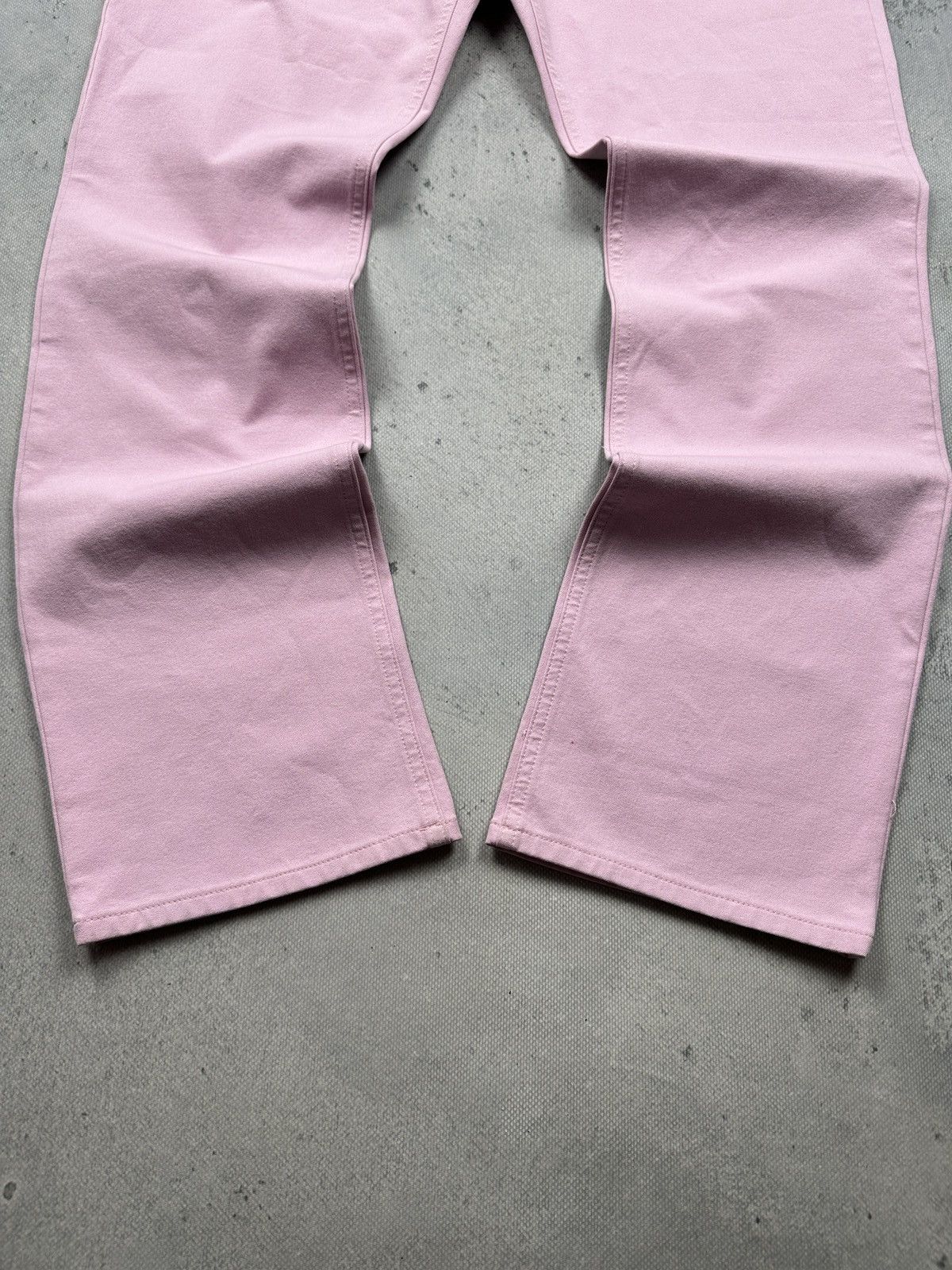Escada Sport Escada Sport Linda Slim High Rise Pink Jeans Cream Rose Lux Size 36" / US 14 / IT 50 - 4 Thumbnail