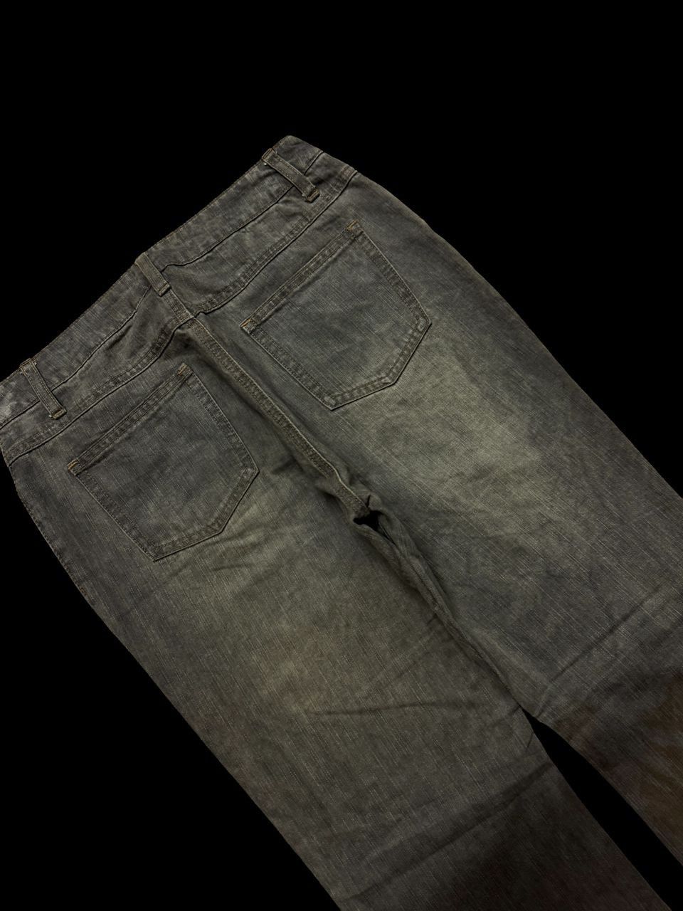 Japanese Brand FLARED Bell Bottom Vtg Japanese Insane Rusty Mudwash Size US 28 / EU 44 - 12 Thumbnail