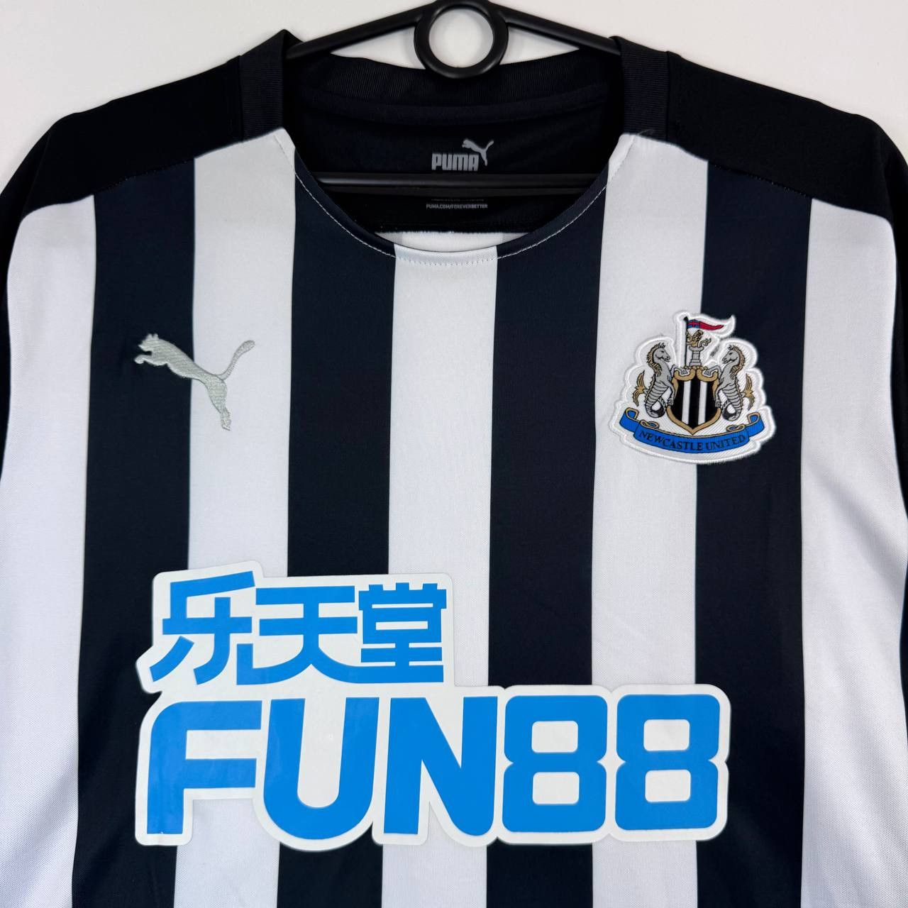 Puma Newcastle United Home Shirt Puma Jersey Black White Size L Size US L / EU 52-54 / 3 - 2 Thumbnail