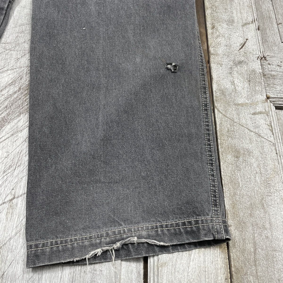 Japanese Brand × Vintage Vintage PJS Surf Cargo Grey Baggy Pants Size US 30 / EU 46 - 8 Thumbnail
