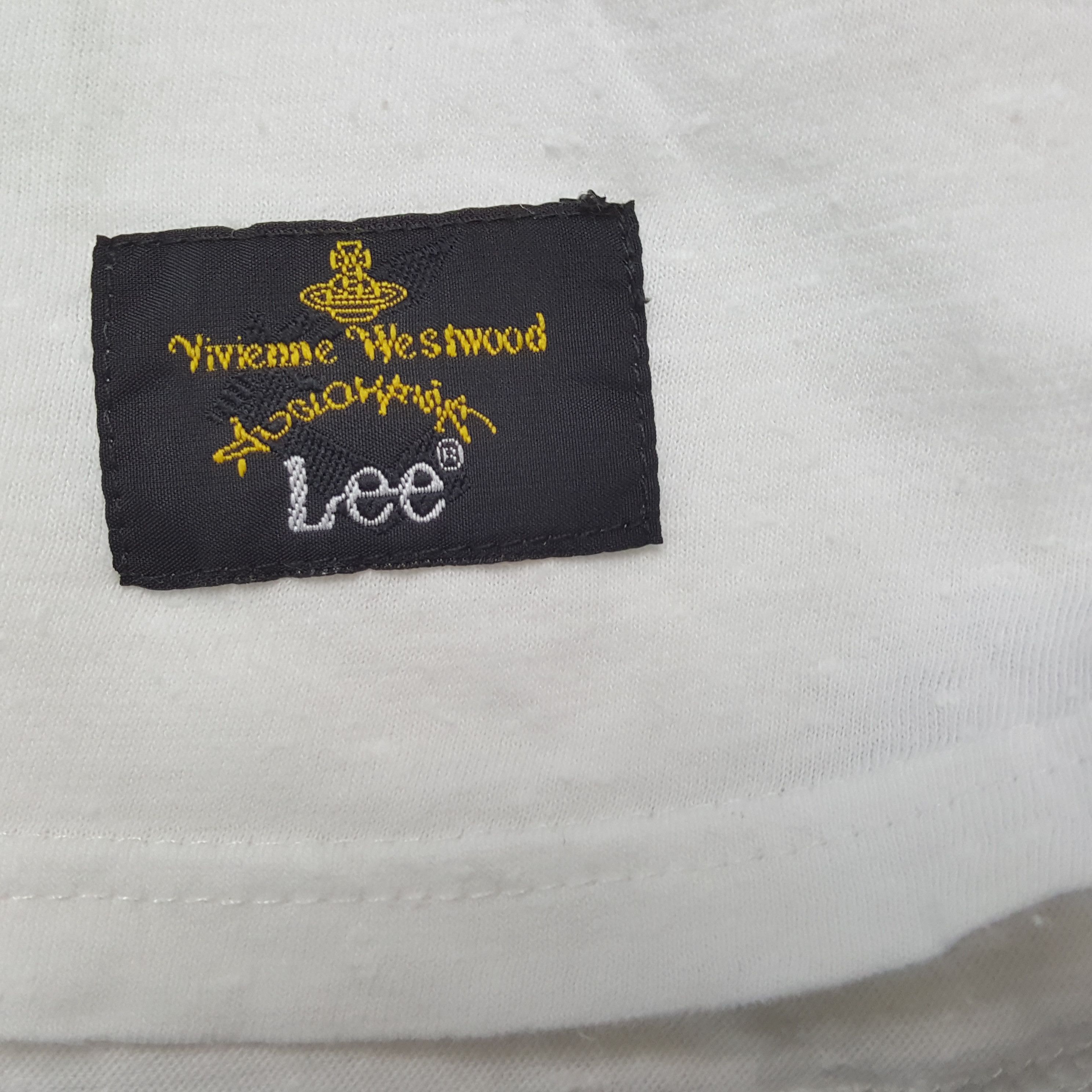 Lee × Vintage × Vivienne Westwood VIVIENNE WESTWOOD x LEE Fashion Designer Brand Tshirt Punk Size US S / EU 44-46 / 1 - 8 Thumbnail