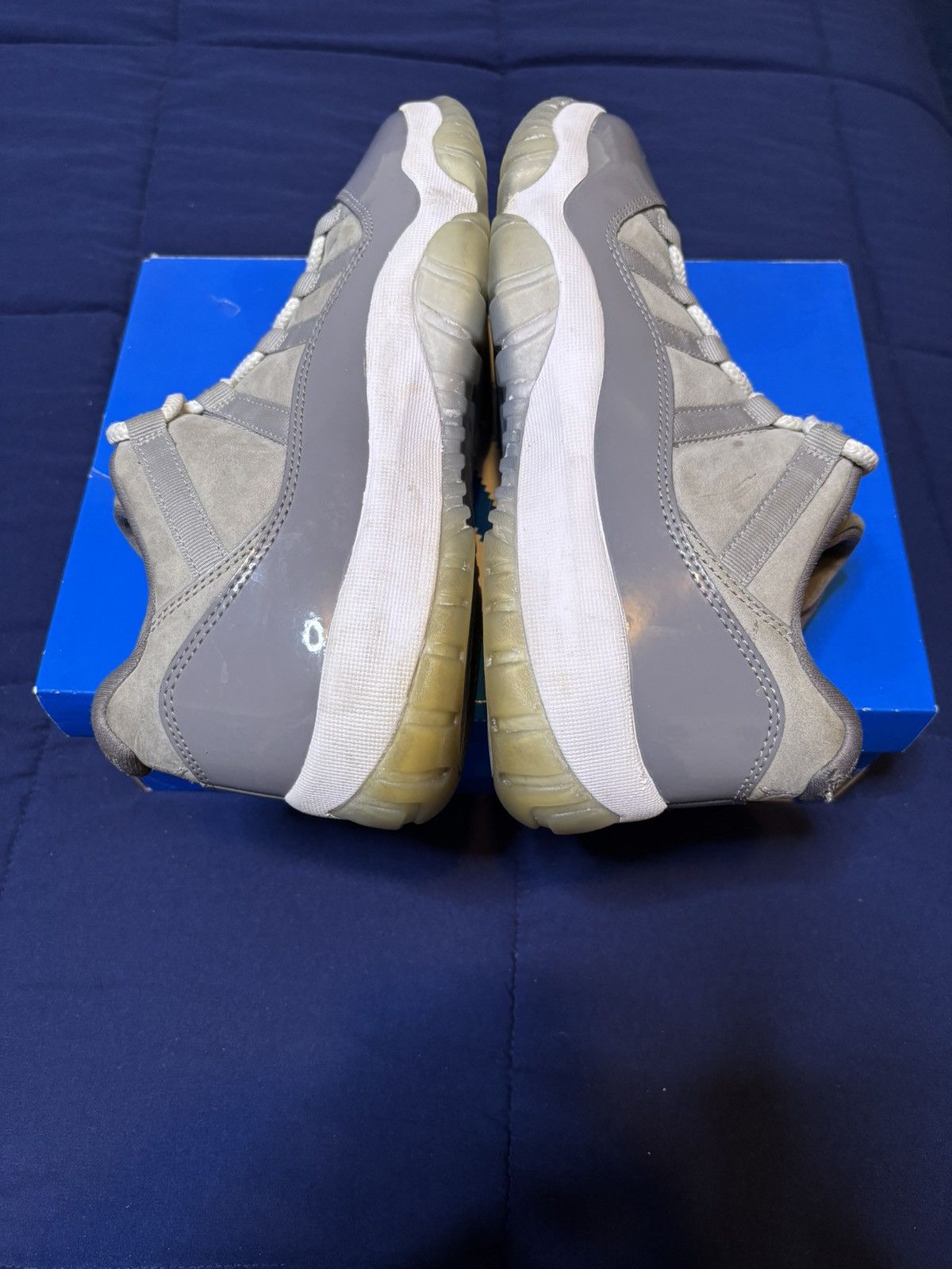 Jordan Brand Jordan 11 Retro Low Cool Grey 2018 Size 10 Size US 10 / EU 43 - 3 Thumbnail
