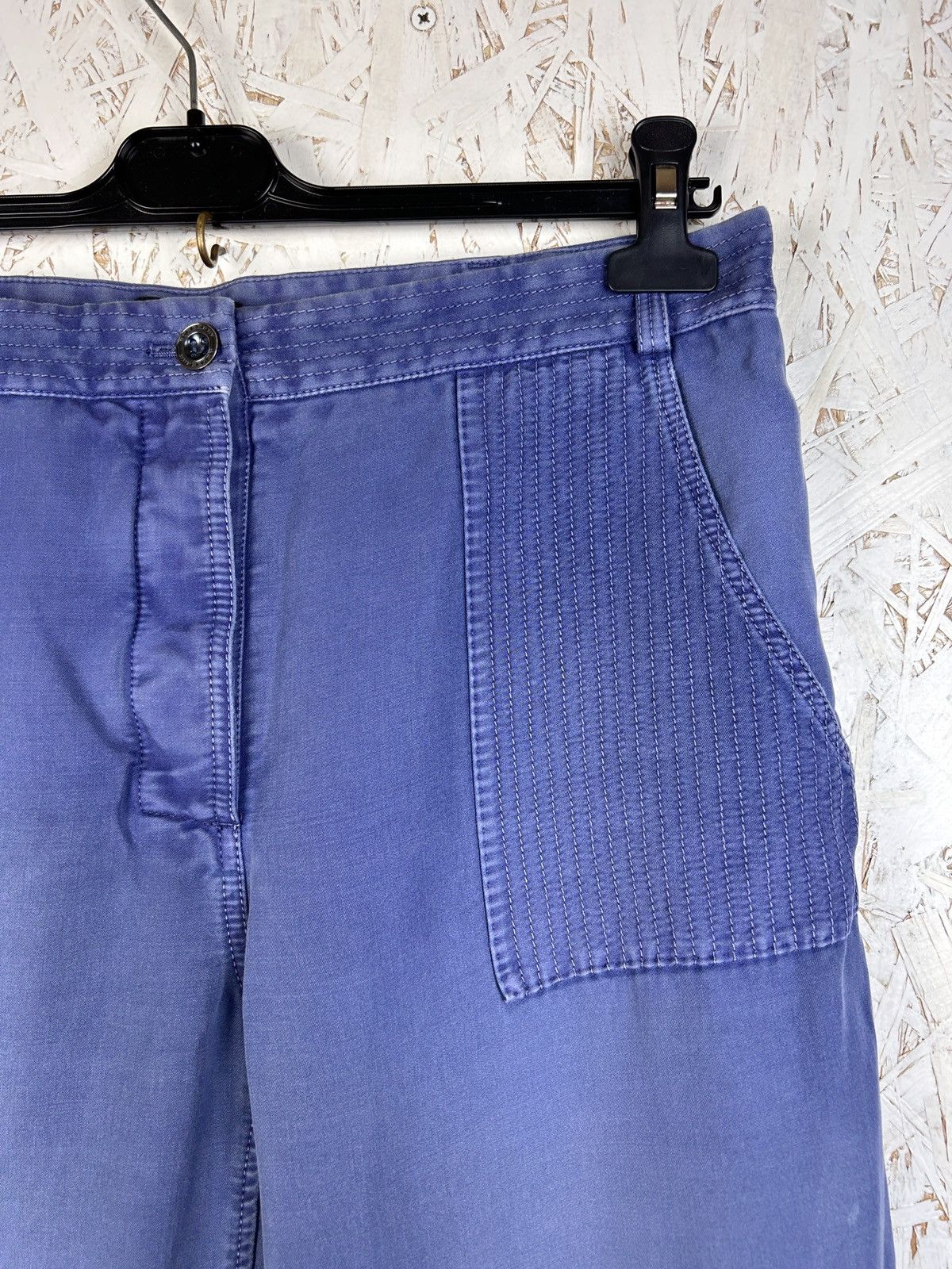 Burberry Burberry Black Label Blue Multipocket Avant Garde Pants Size 30" / US 8 / IT 44 - 2 Thumbnail