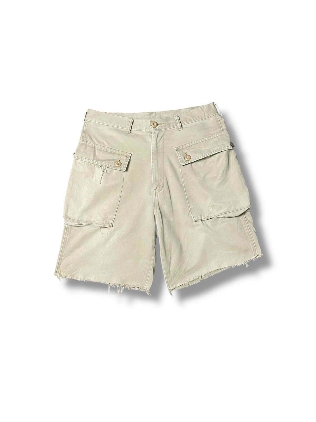 Japanese Brand × Vintage Big Smith Cargo Short Pants (3) Size US 31 - 1 Thumbnail