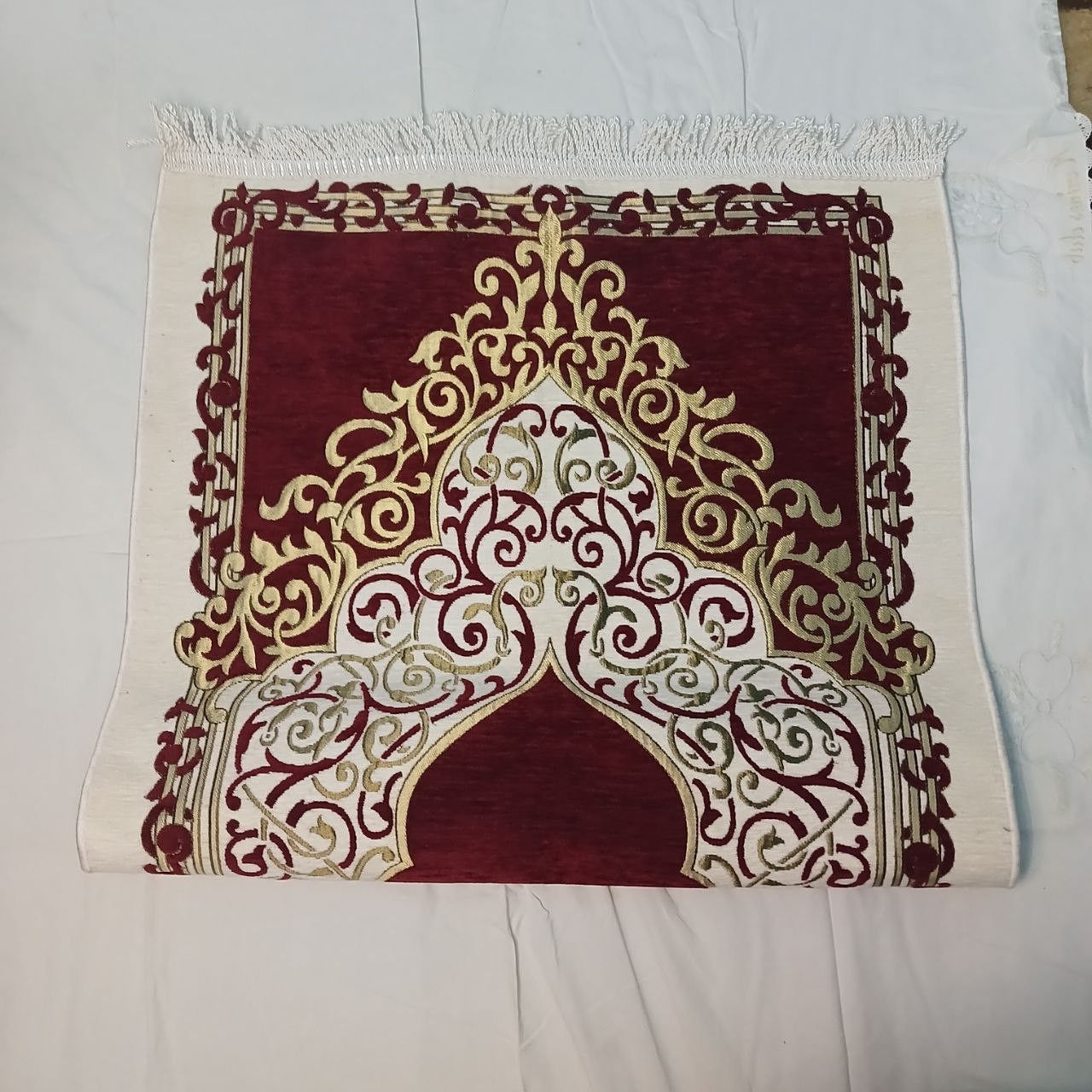 Luxury Islamic Prayer Rug Velvet Prayer egyptian Materials