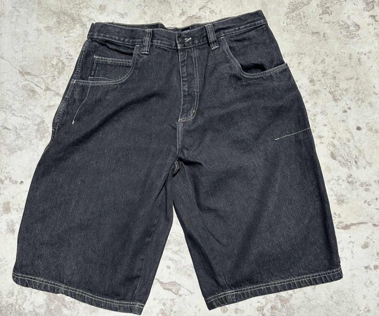 Fubu Vintage Y2K Fubu Denim Cargo Carpenter Shorts Size 36 Size US 36 / EU 52 - 2 Thumbnail