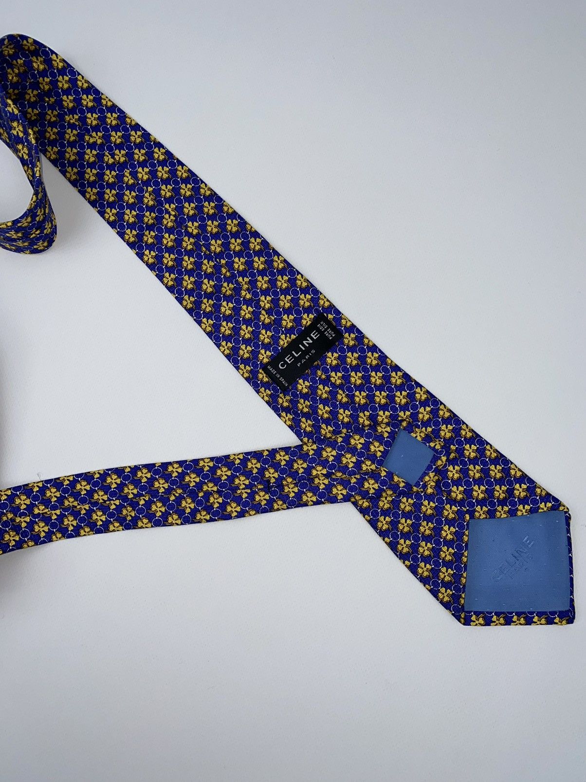 Celine 🚨 Celine Paris vintage tie 100% silk made in Spain Size ONE SIZE - 4 Thumbnail