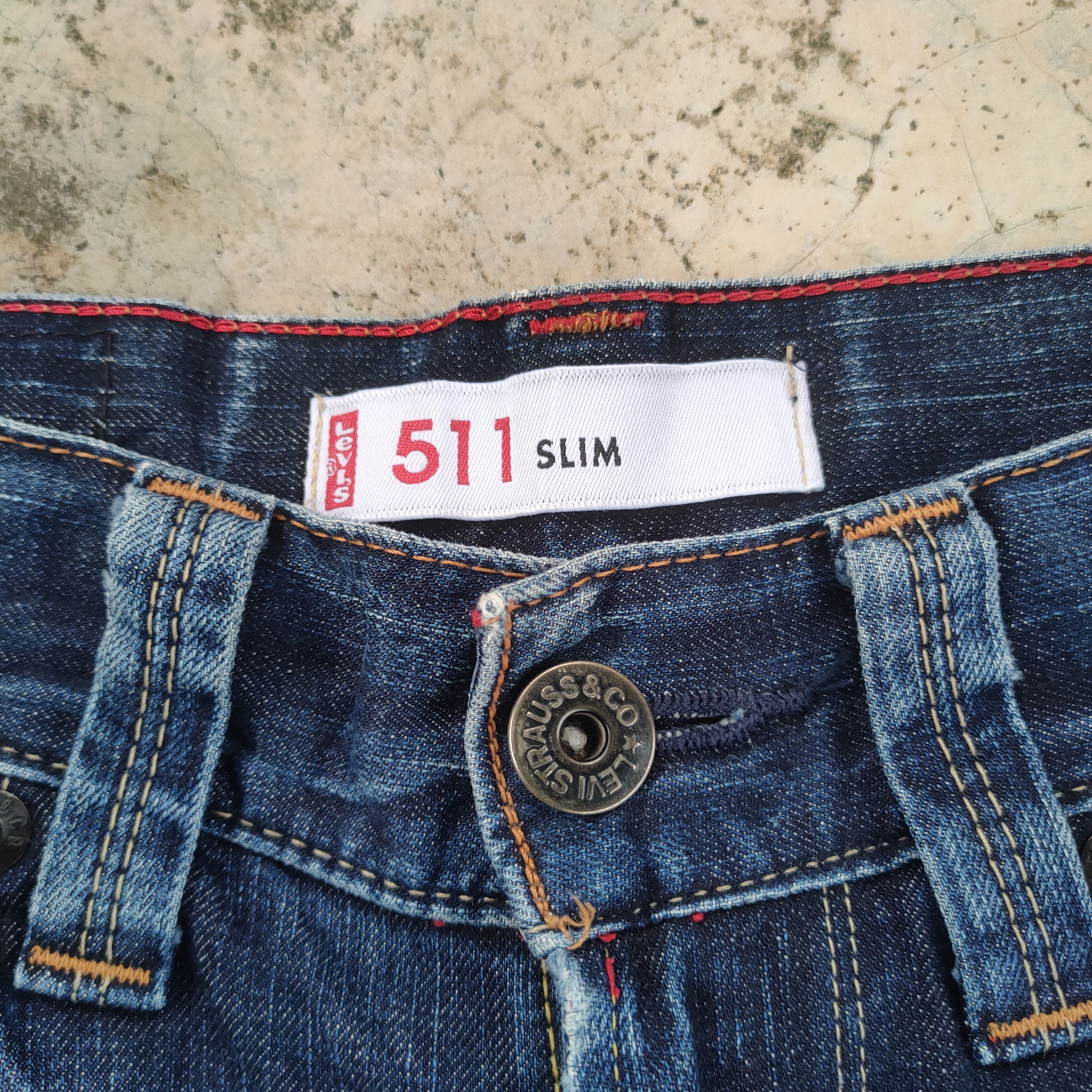 Levi's Vintage Clothing W30 LEVI'S 511 FADED DISTRESSED JEANS DENIM PANTS Size US 30 / EU 46 - 5 Thumbnail